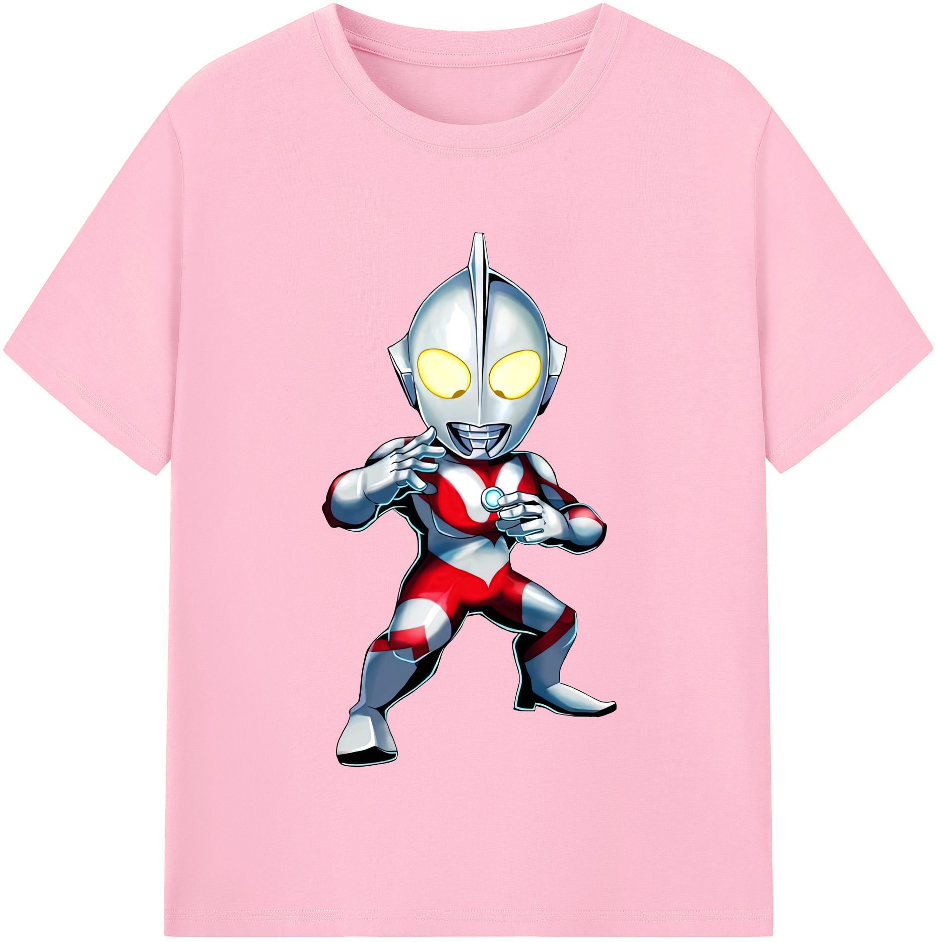 （画像用） ウルトラマン Ultraman 綿100％半袖Tシャツ（フロントプリント）