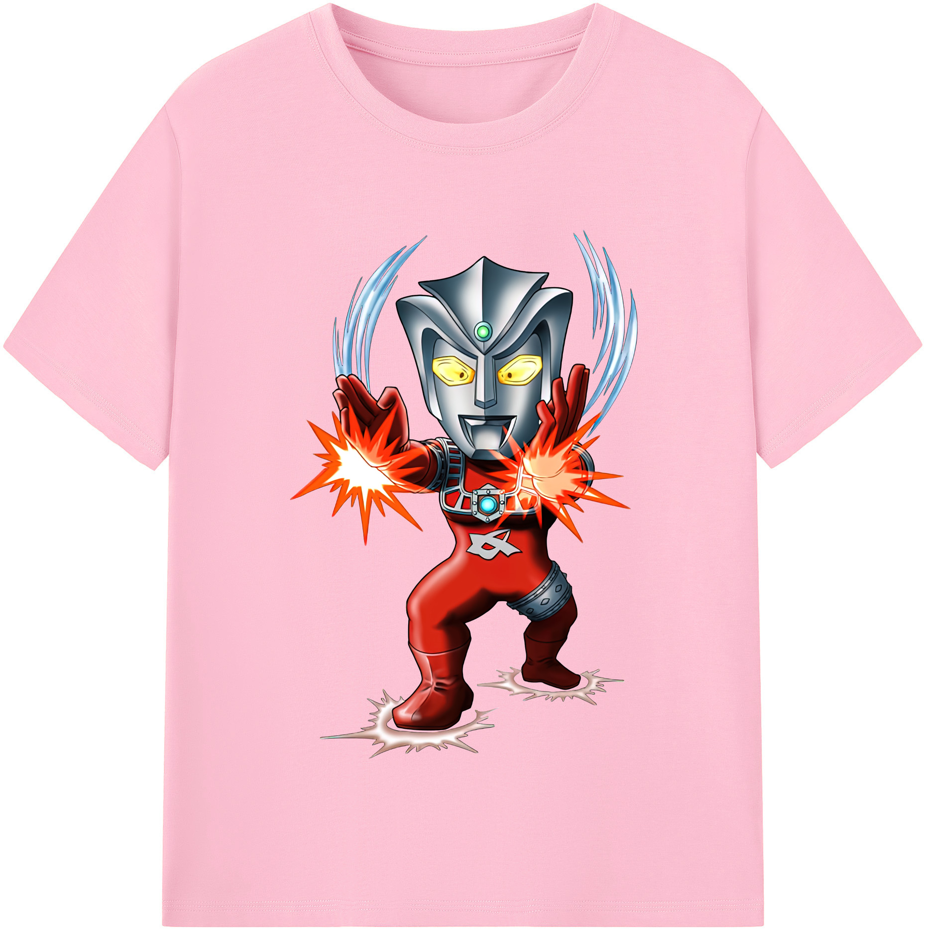 （画像用） ウルトラマン Ultraman 綿100％半袖Tシャツ（フロントプリント）