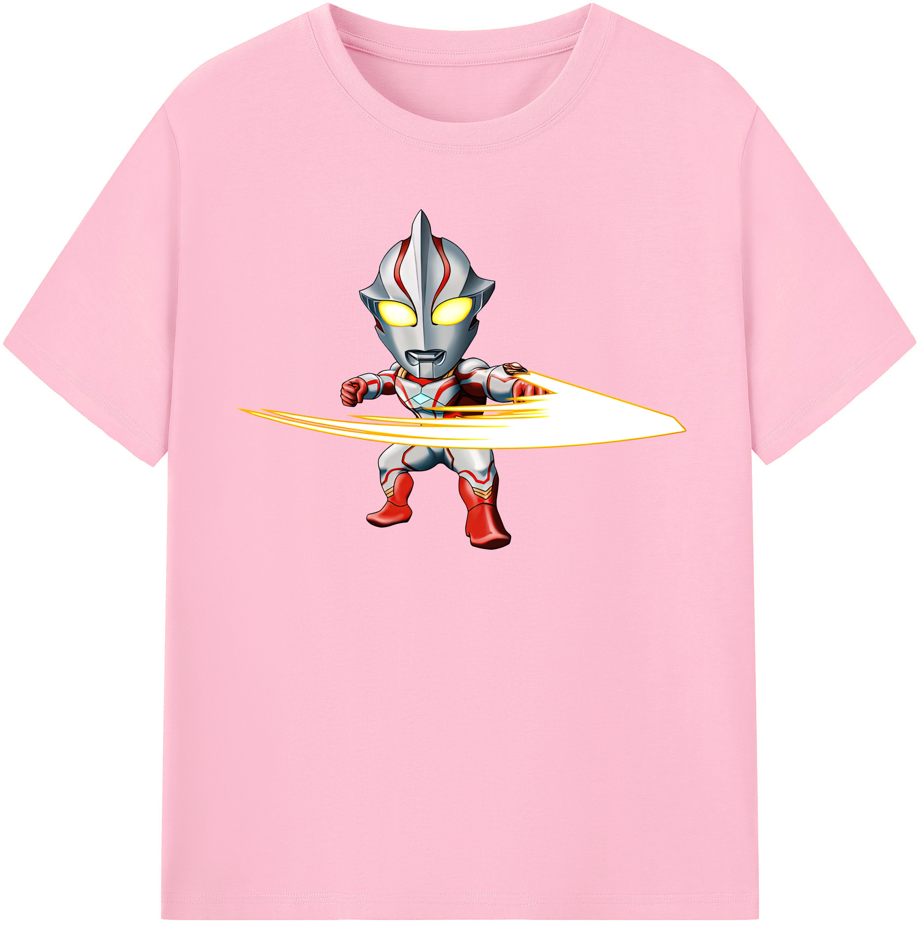 （画像用） ウルトラマン Ultraman 綿100％半袖Tシャツ（フロントプリント）