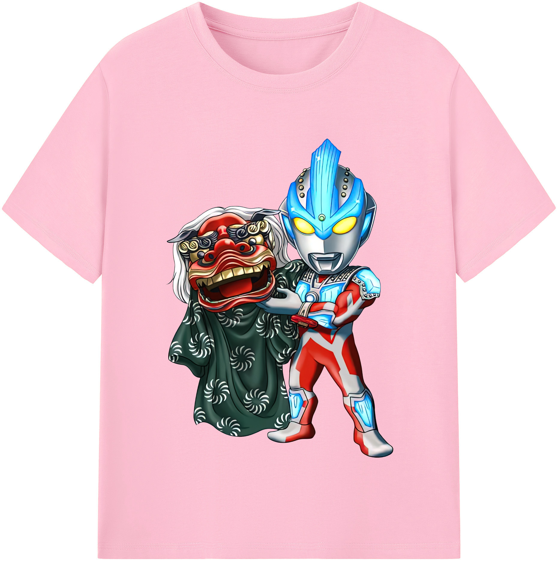 （画像用） ウルトラマン Ultraman 綿100％半袖Tシャツ（フロントプリント）