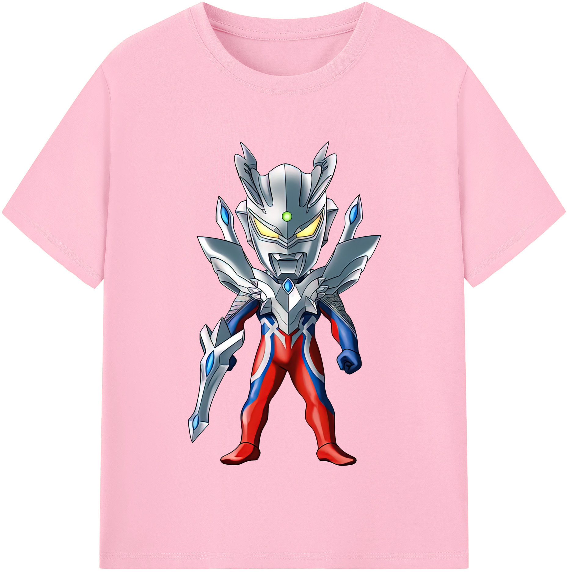 （画像用） ウルトラマン Ultraman 綿100％半袖Tシャツ（フロントプリント）