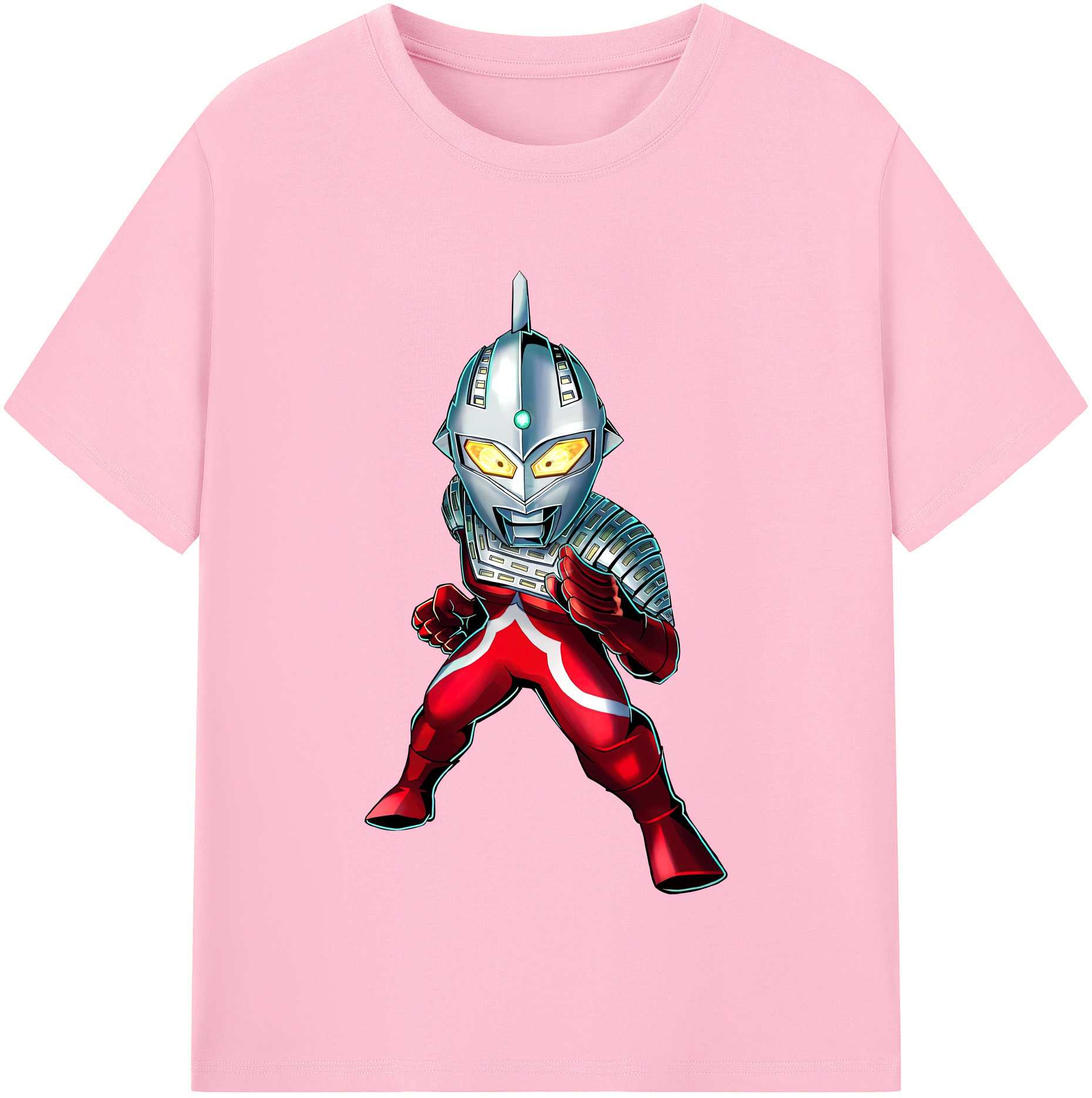 （画像用） ウルトラマン Ultraman 綿100％半袖Tシャツ（フロントプリント）
