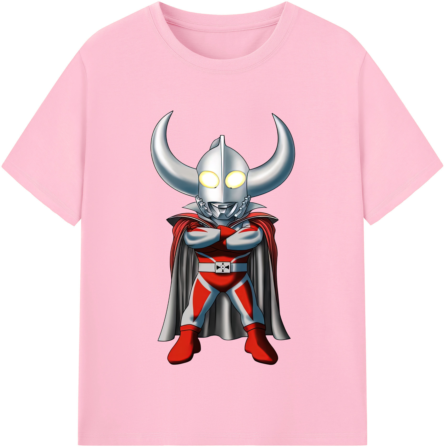 （画像用） ウルトラマン Ultraman 綿100％半袖Tシャツ（フロントプリント）