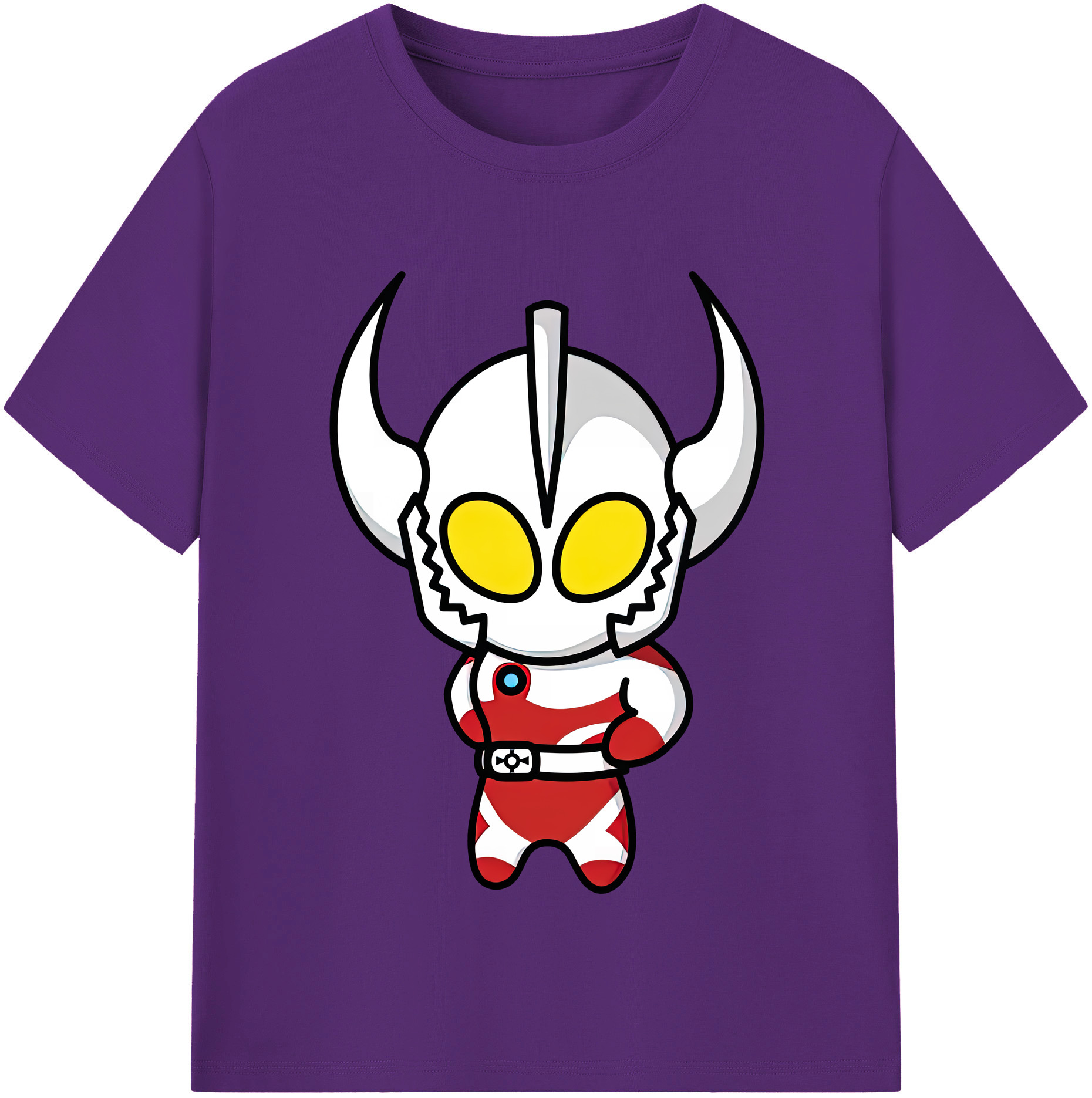（画像用） ウルトラマン Ultraman 綿100％半袖Tシャツ（フロントプリント）
