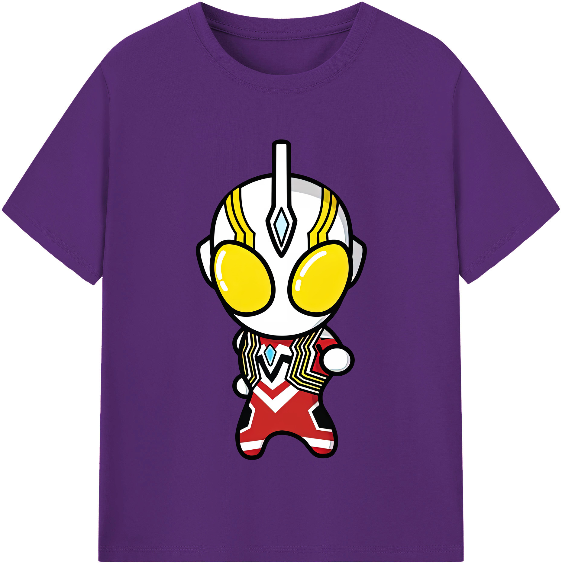 （画像用） ウルトラマン Ultraman 綿100％半袖Tシャツ（フロントプリント）