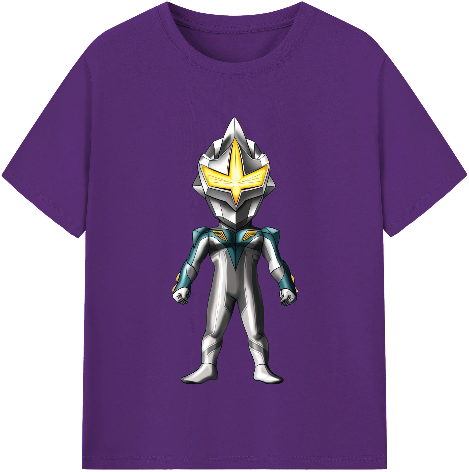 （画像用） ウルトラマン Ultraman 綿100％半袖Tシャツ（フロントプリント）