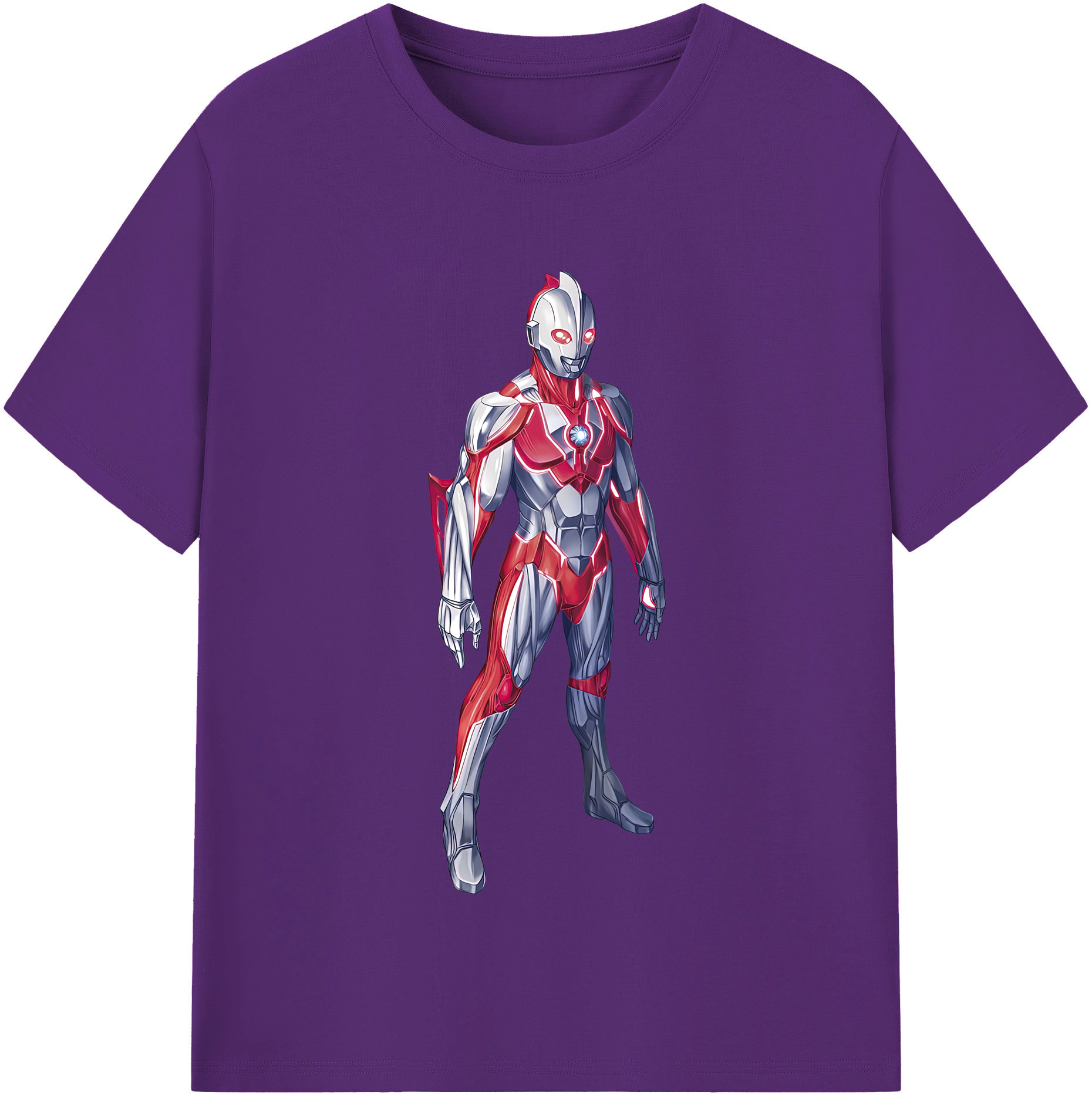 （画像用） ウルトラマン Ultraman 綿100％半袖Tシャツ（フロントプリント）