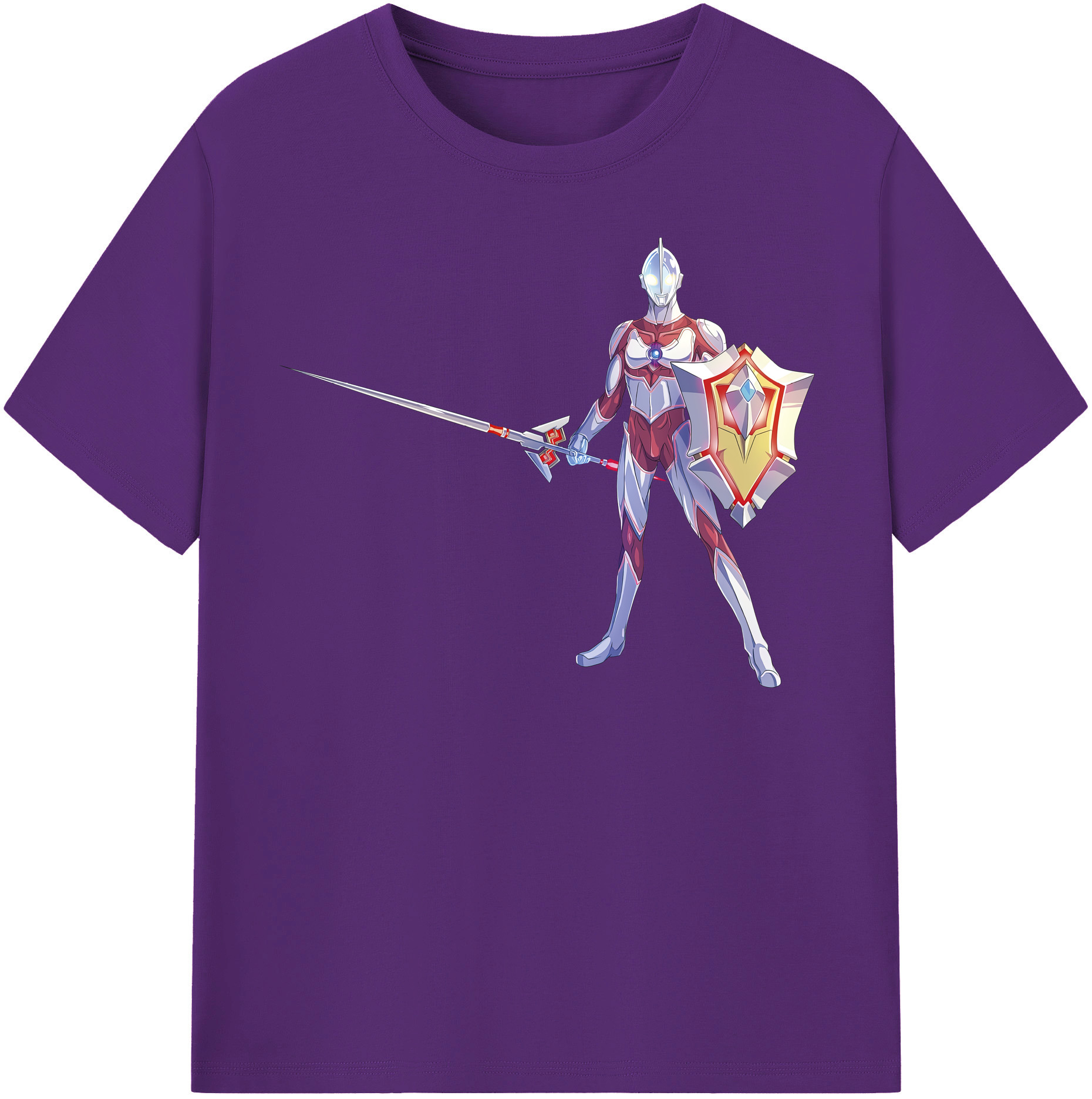 （画像用） ウルトラマン Ultraman 綿100％半袖Tシャツ（フロントプリント）