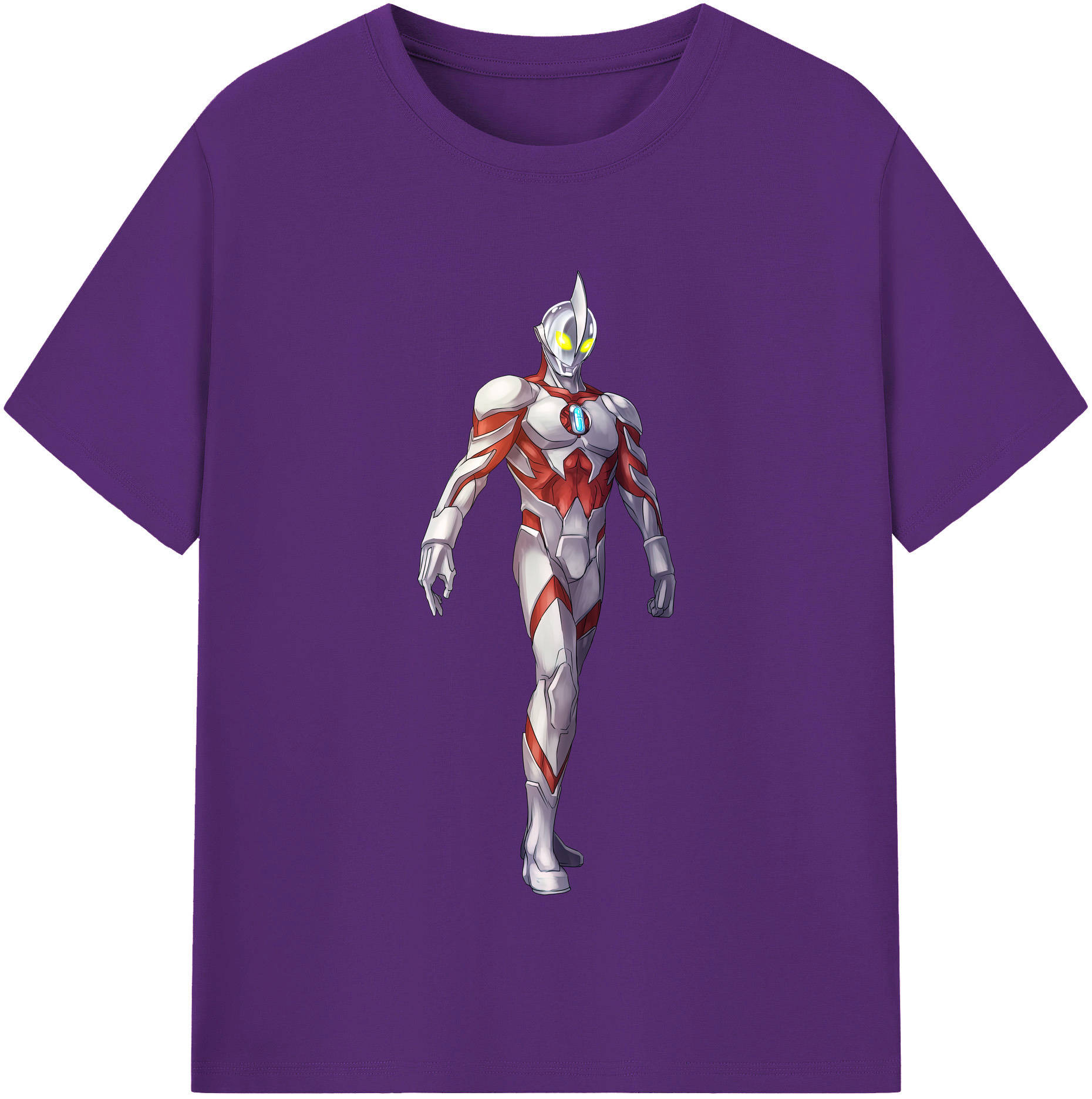 （画像用） ウルトラマン Ultraman 綿100％半袖Tシャツ（フロントプリント）