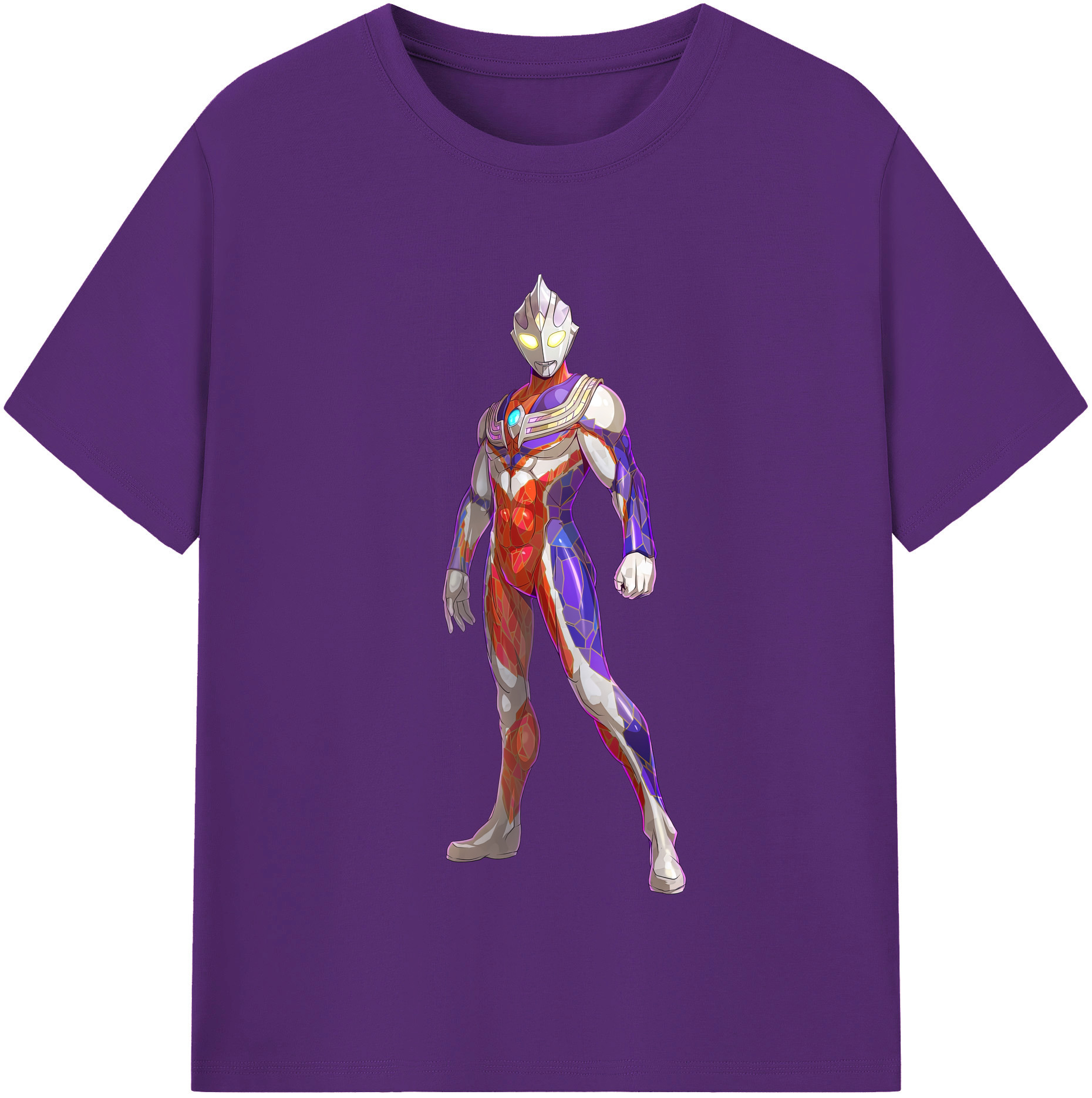 （画像用） ウルトラマン Ultraman 綿100％半袖Tシャツ（フロントプリント）