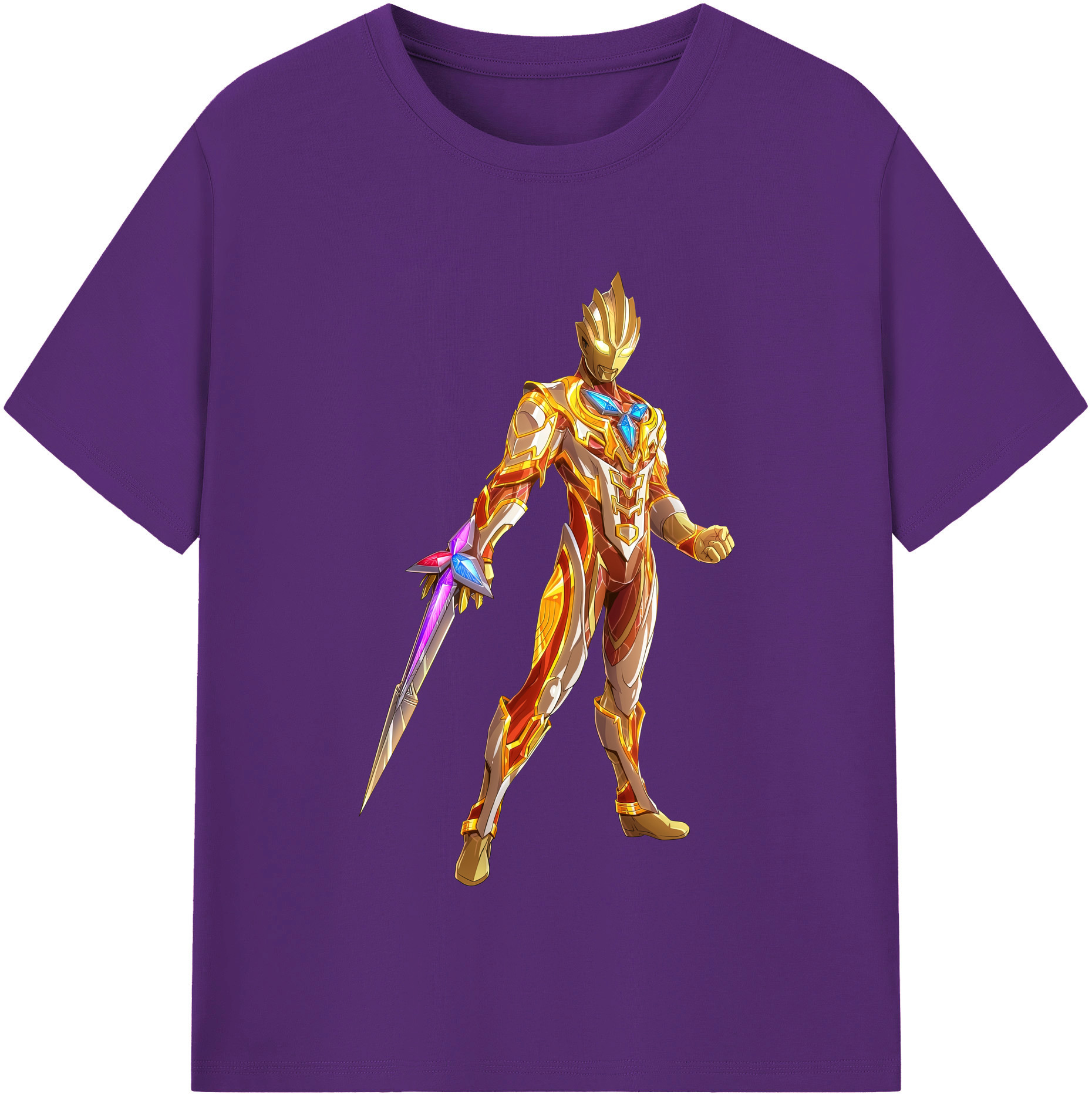 （画像用） ウルトラマン Ultraman 綿100％半袖Tシャツ（フロントプリント）