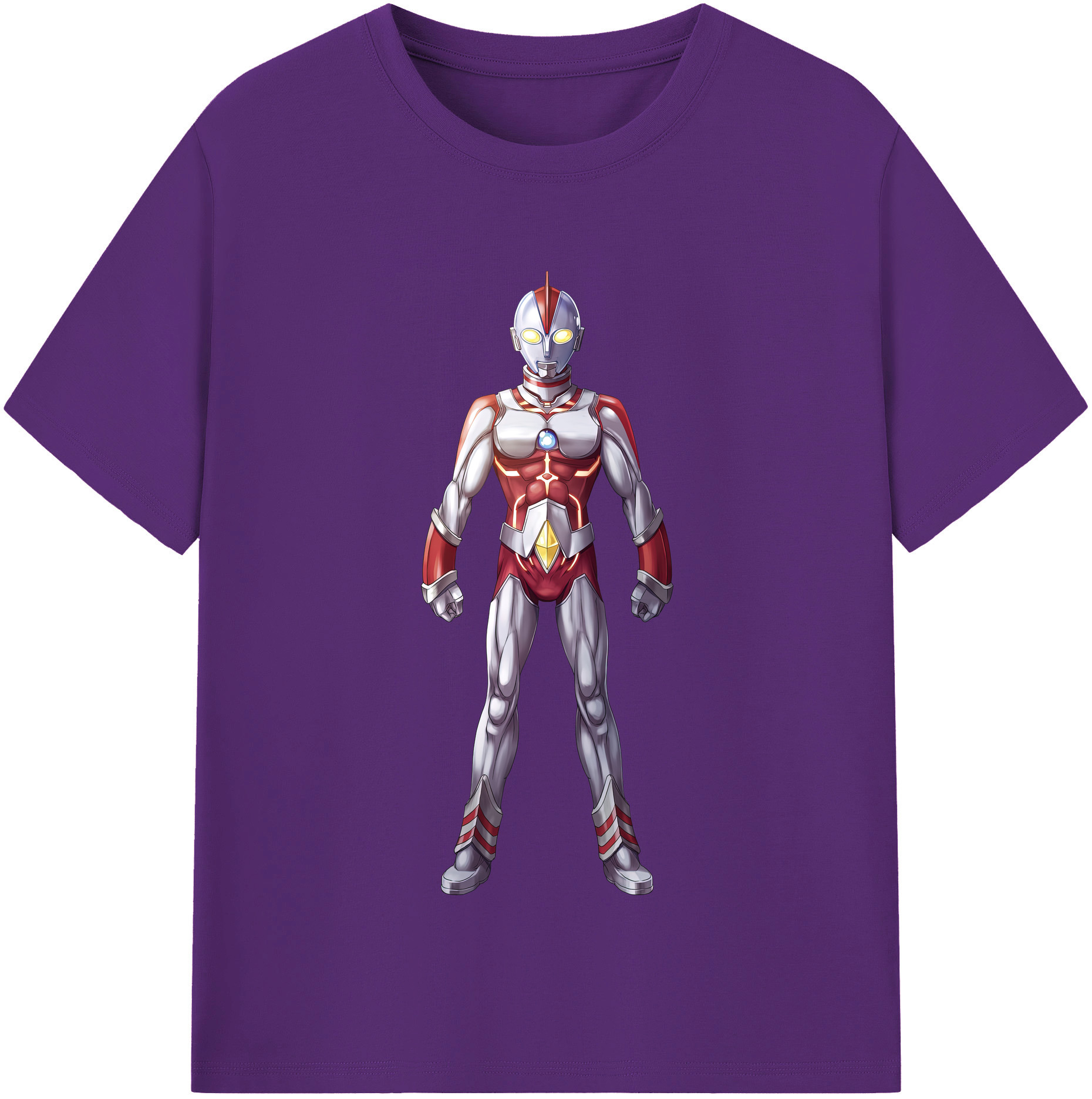 （画像用） ウルトラマン Ultraman 綿100％半袖Tシャツ（フロントプリント）