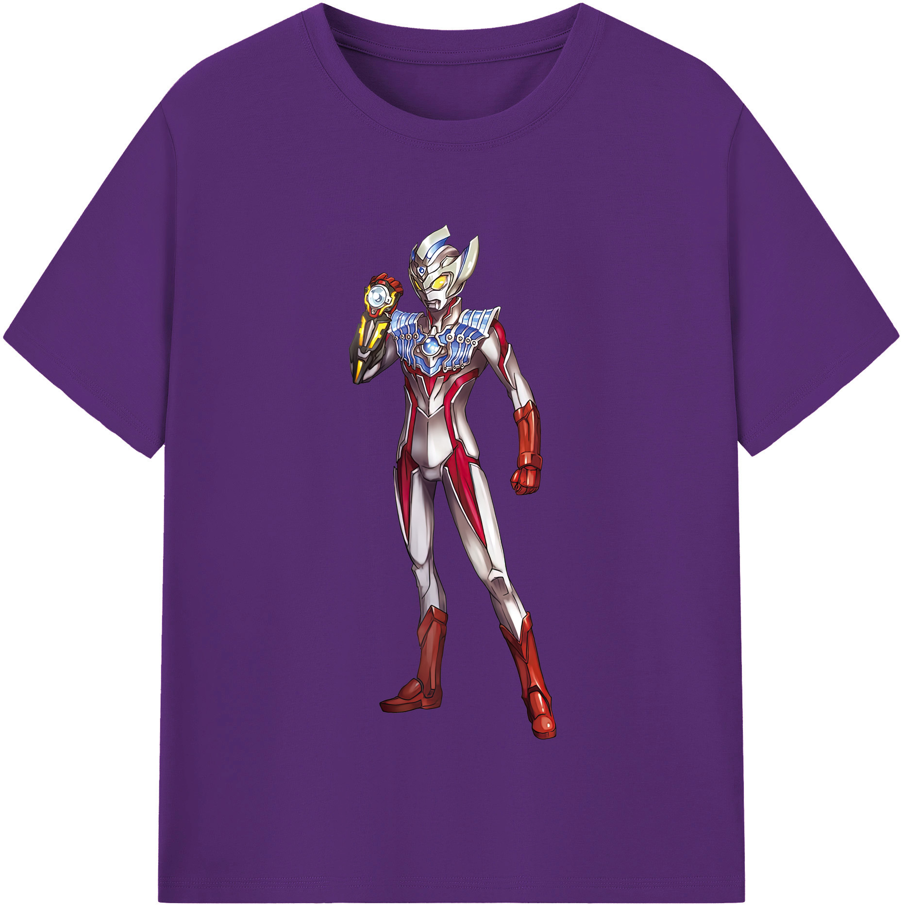 （画像用） ウルトラマン Ultraman 綿100％半袖Tシャツ（フロントプリント）