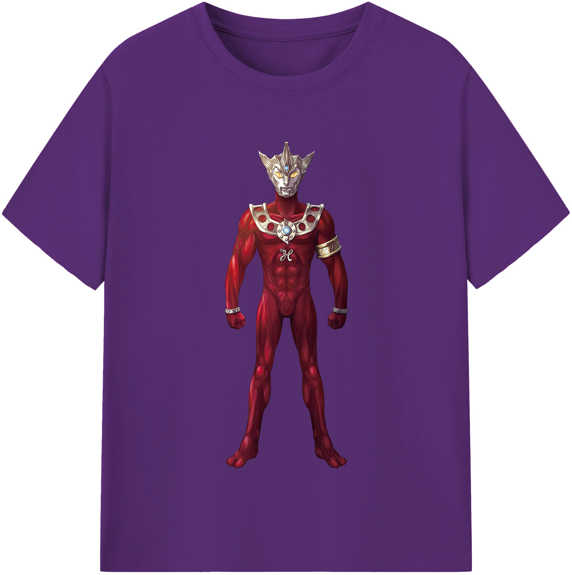 （画像用） ウルトラマン Ultraman 綿100％半袖Tシャツ（フロントプリント）