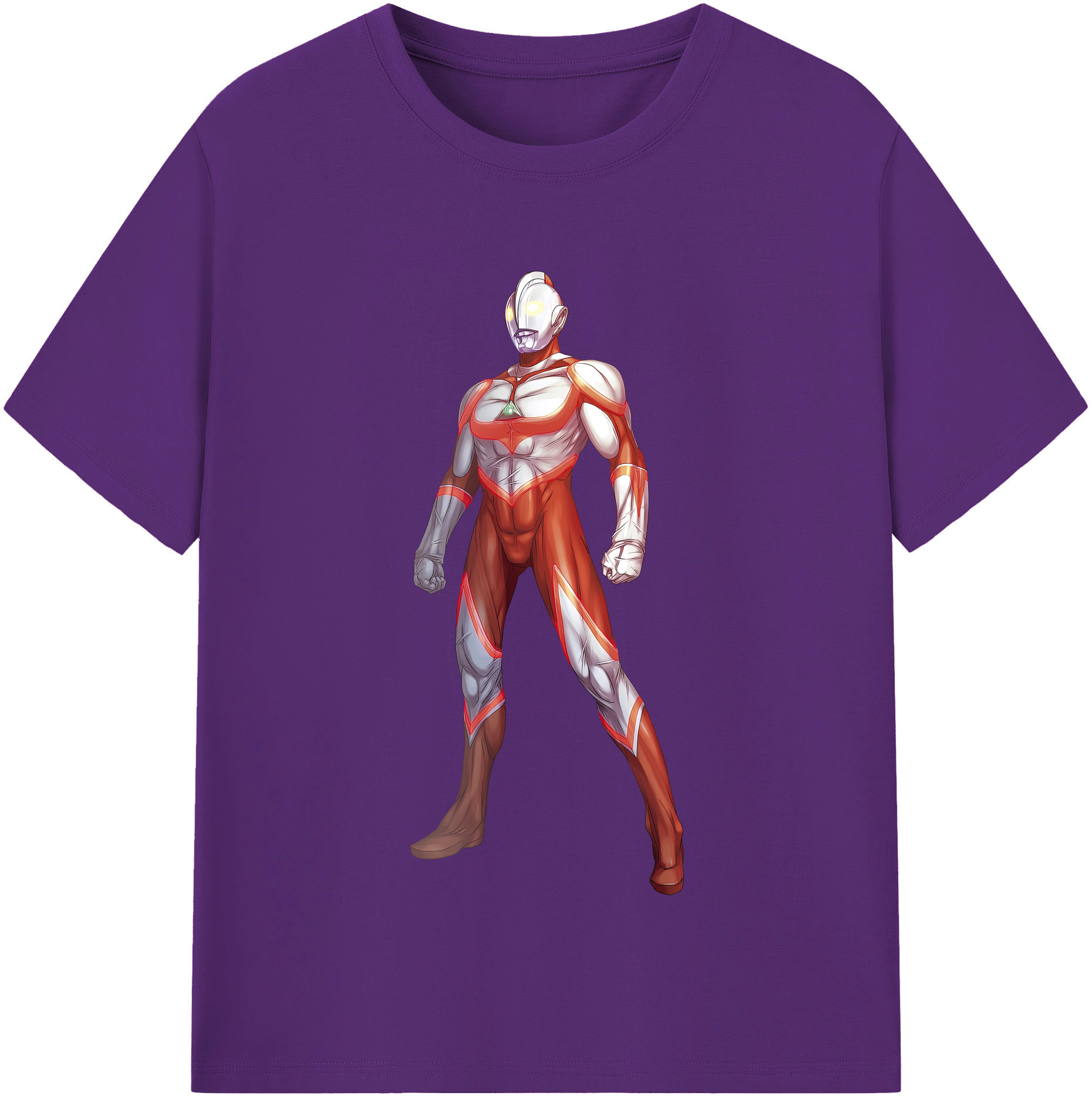 （画像用） ウルトラマン Ultraman 綿100％半袖Tシャツ（フロントプリント）