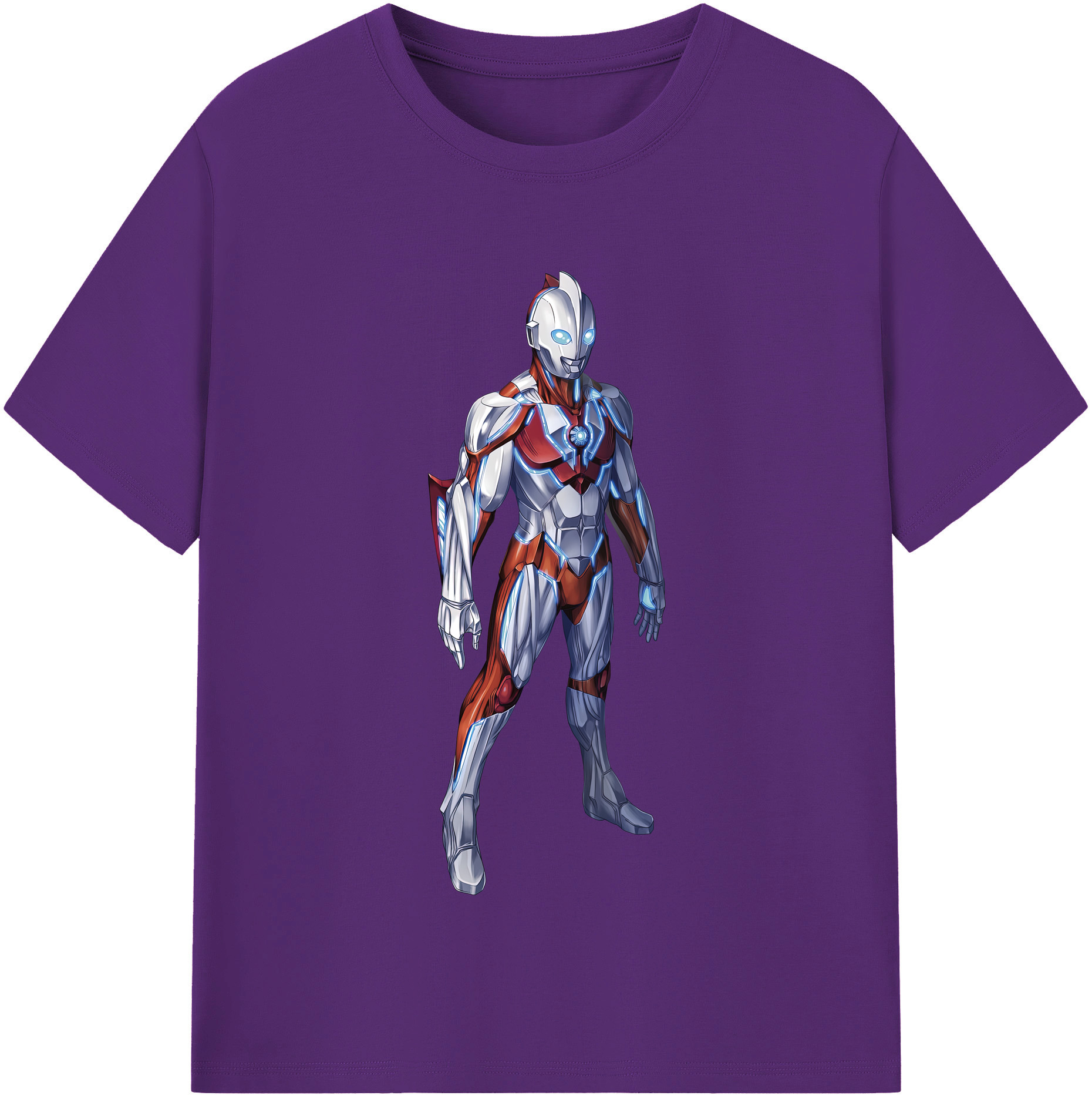 （画像用） ウルトラマン Ultraman 綿100％半袖Tシャツ（フロントプリント）