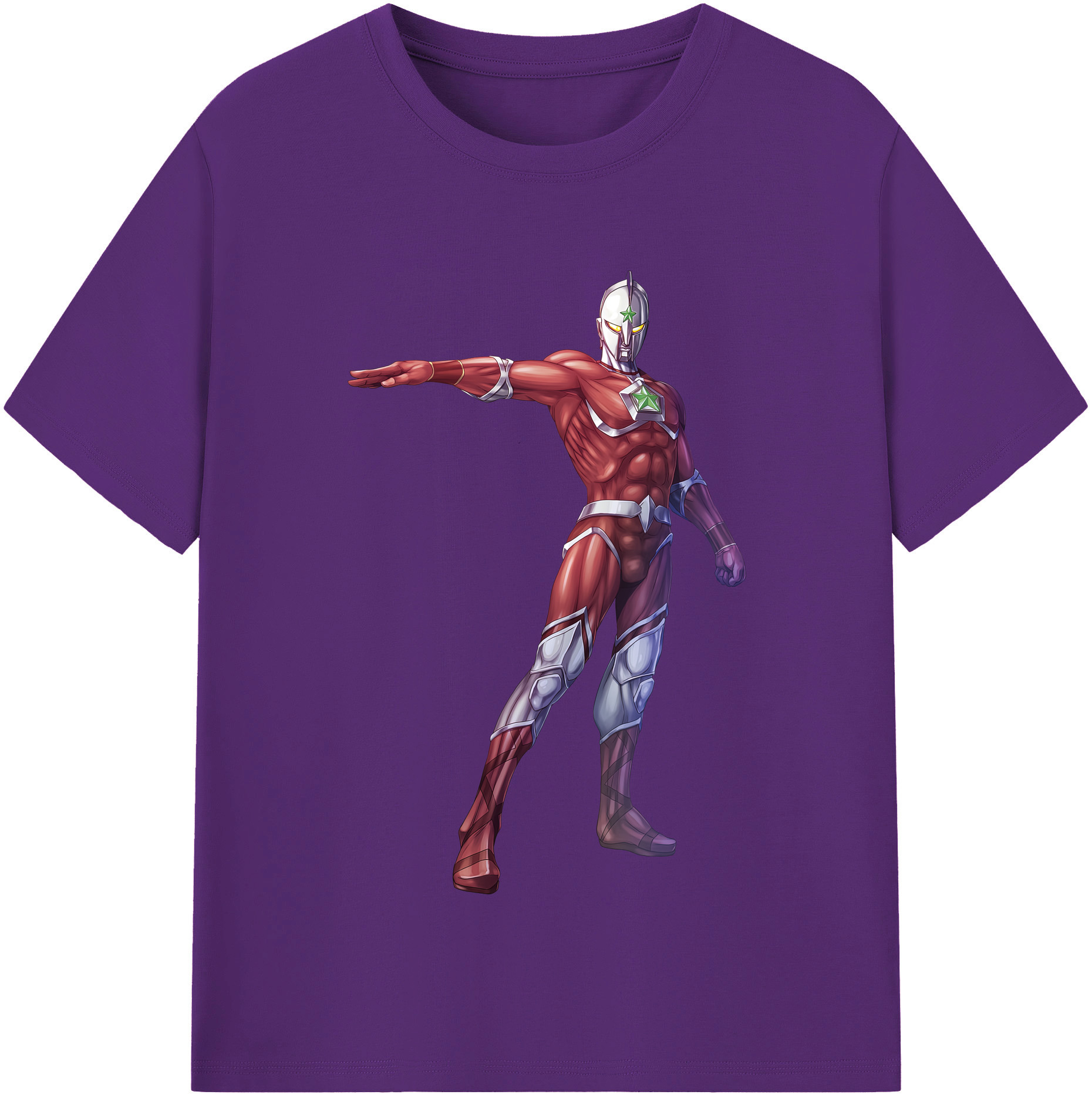 （画像用） ウルトラマン Ultraman 綿100％半袖Tシャツ（フロントプリント）