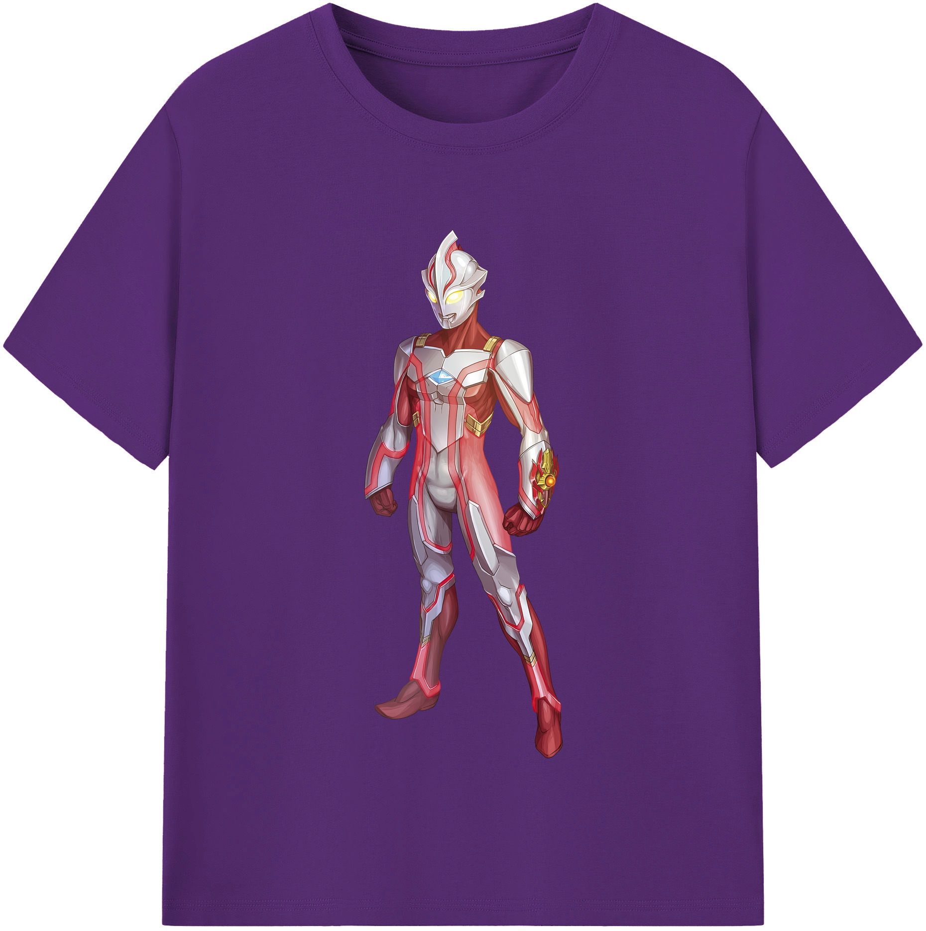 （画像用） ウルトラマン Ultraman 綿100％半袖Tシャツ（フロントプリント）
