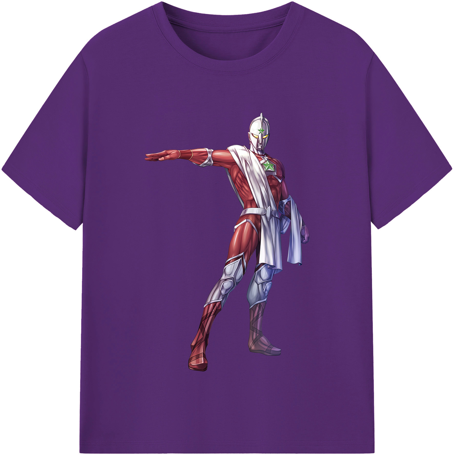 （画像用） ウルトラマン Ultraman 綿100％半袖Tシャツ（フロントプリント）