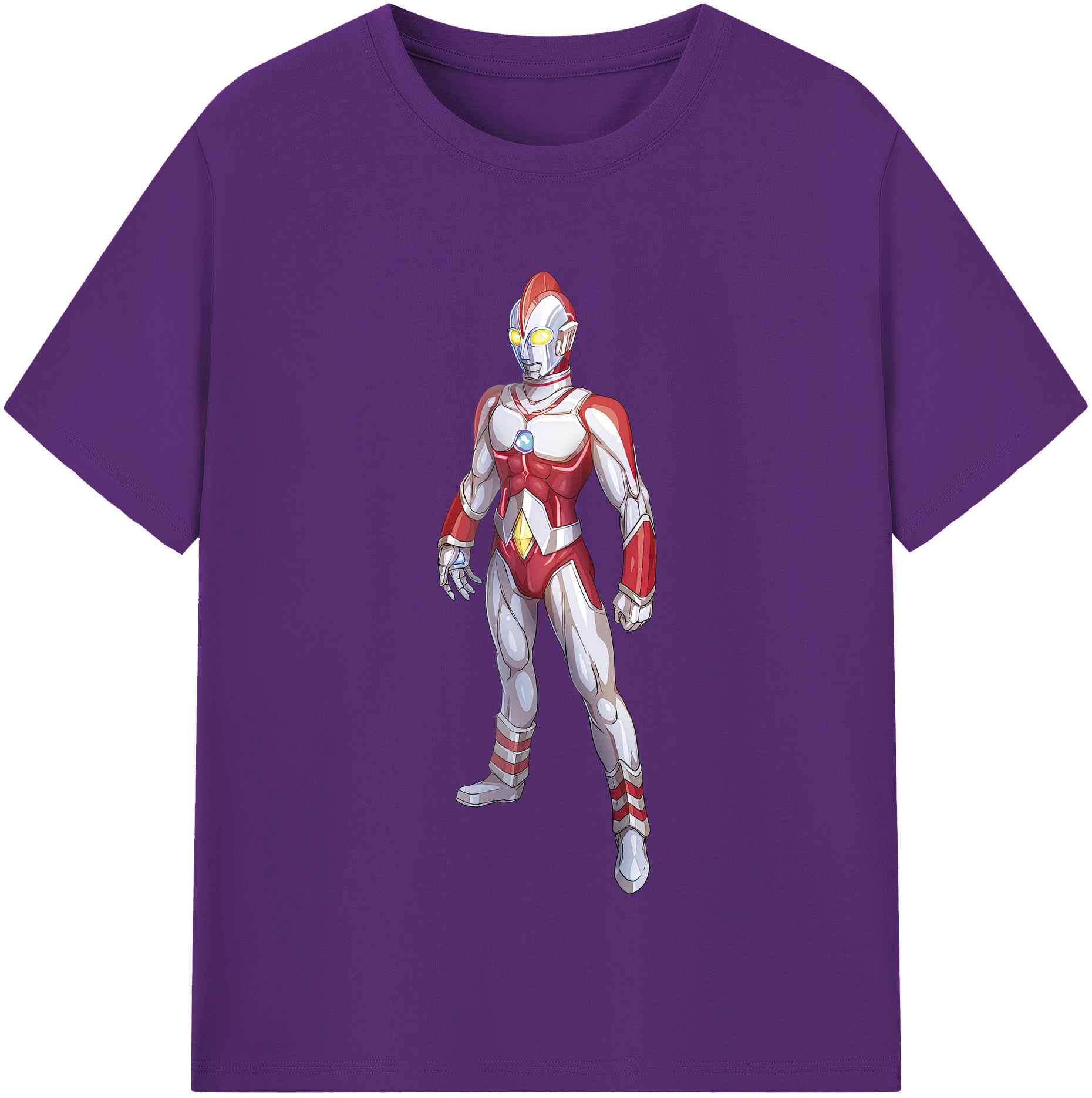 （画像用） ウルトラマン Ultraman 綿100％半袖Tシャツ（フロントプリント）
