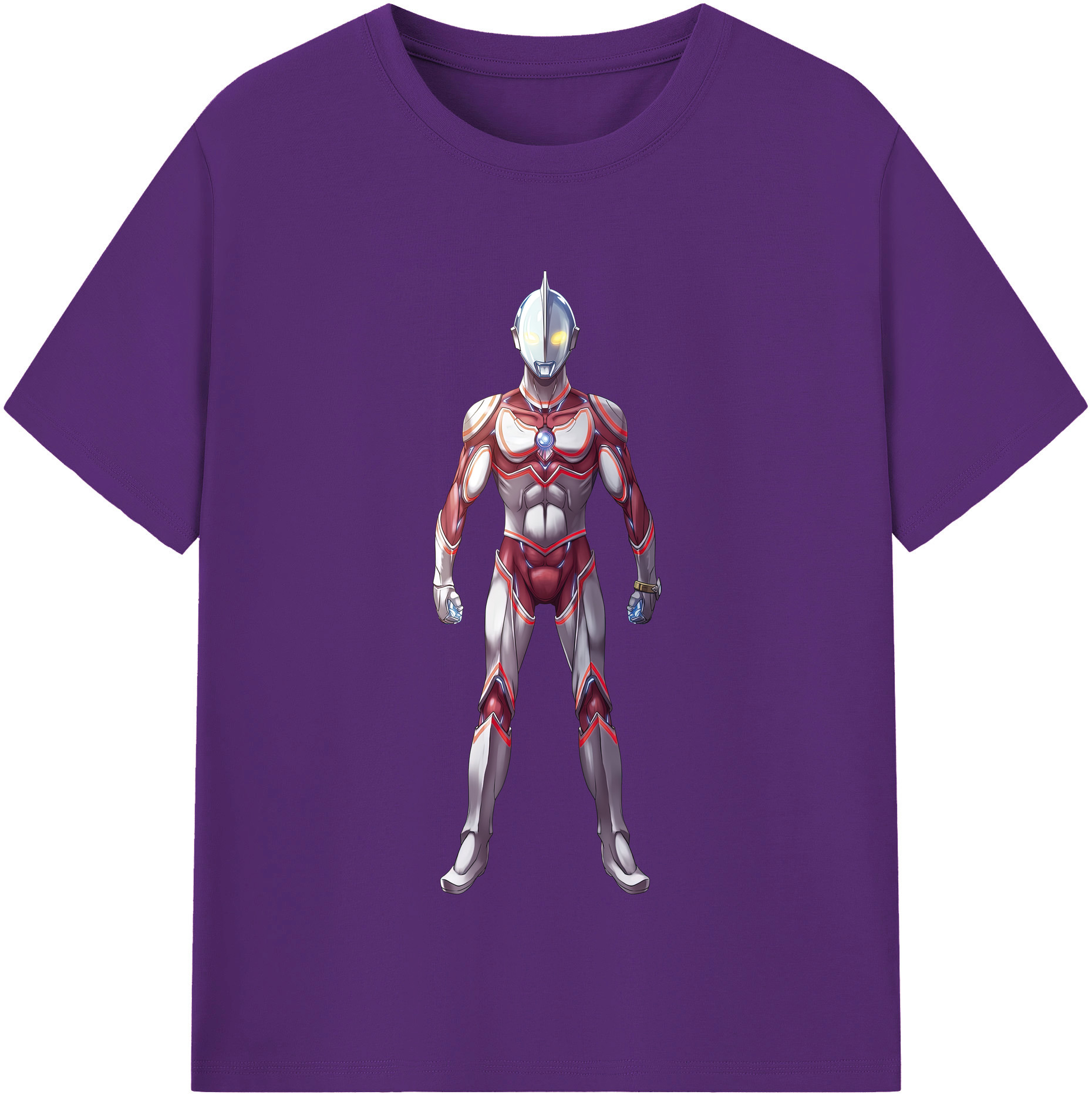 （画像用） ウルトラマン Ultraman 綿100％半袖Tシャツ（フロントプリント）