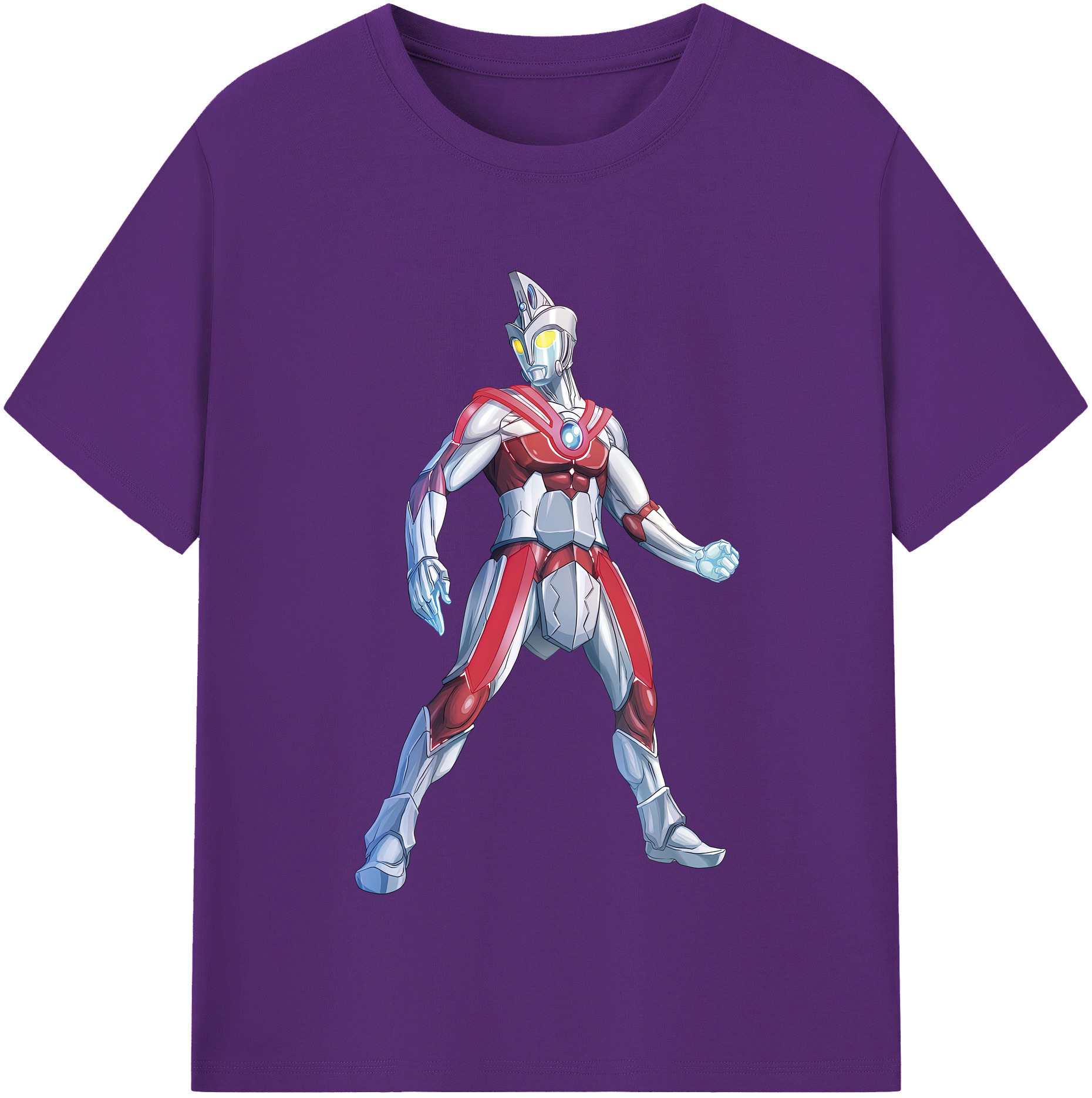（画像用） ウルトラマン Ultraman 綿100％半袖Tシャツ（フロントプリント）