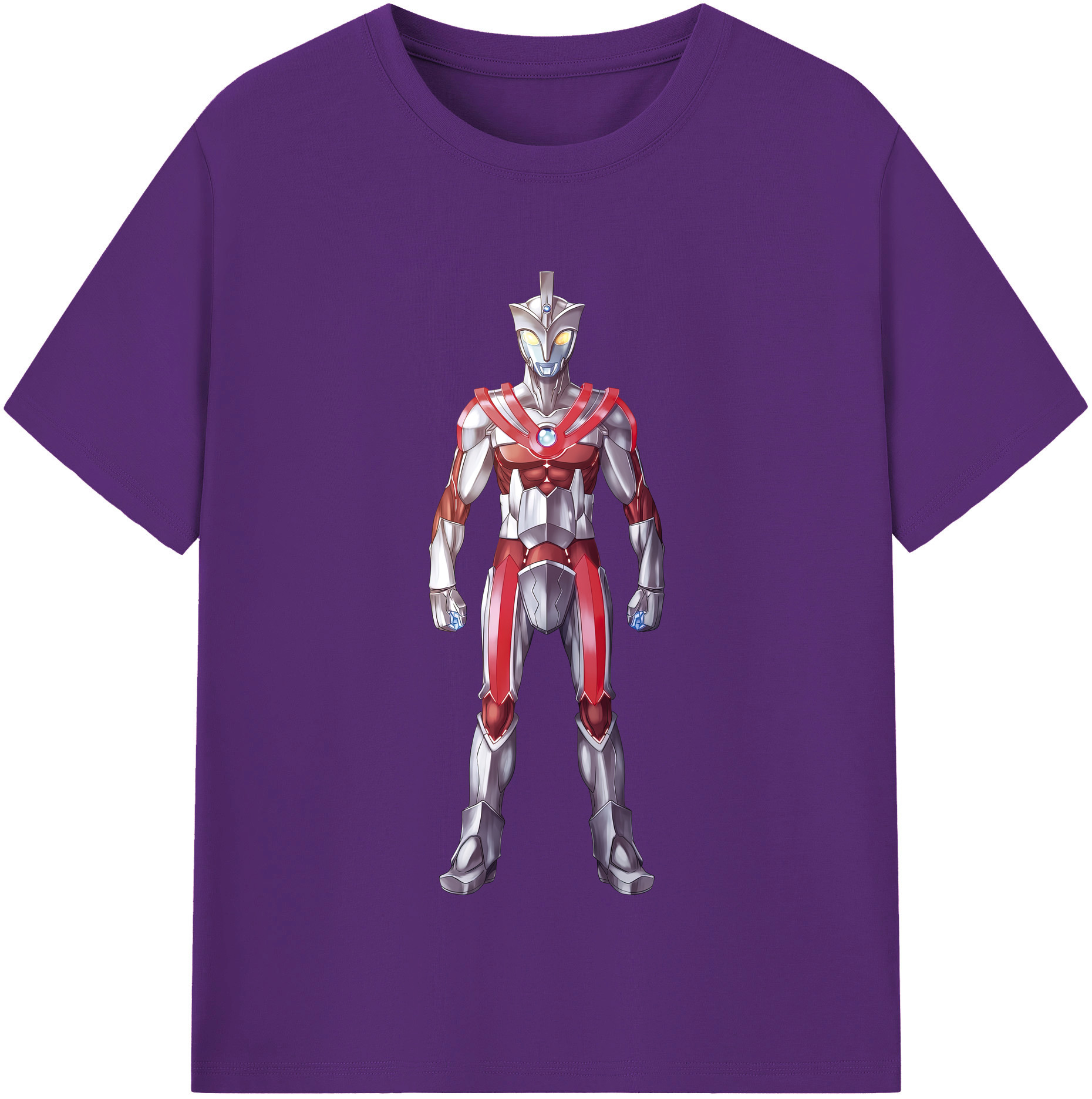 （画像用） ウルトラマン Ultraman 綿100％半袖Tシャツ（フロントプリント）