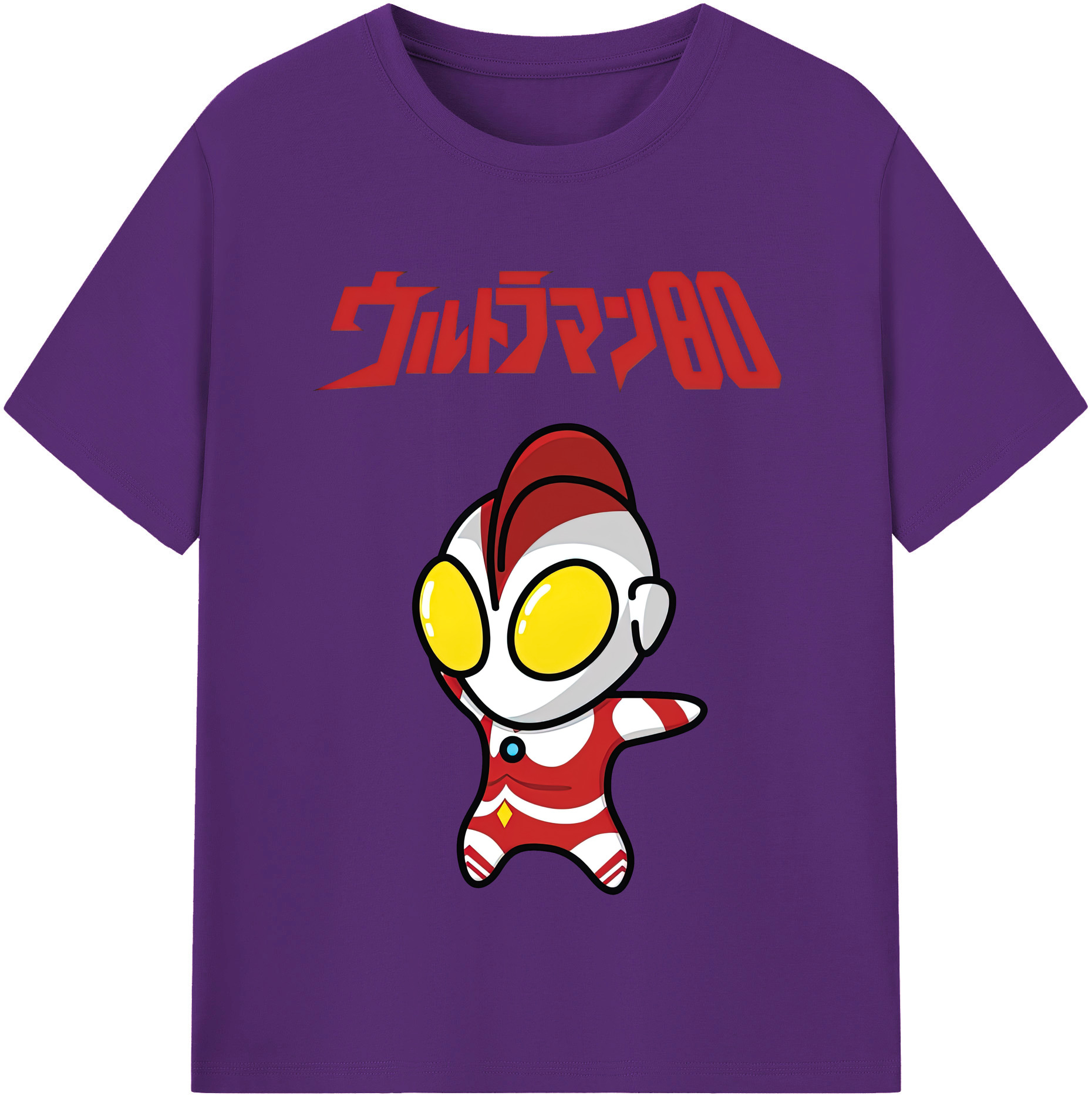 （画像用） ウルトラマン Ultraman 綿100％半袖Tシャツ（フロントプリント）