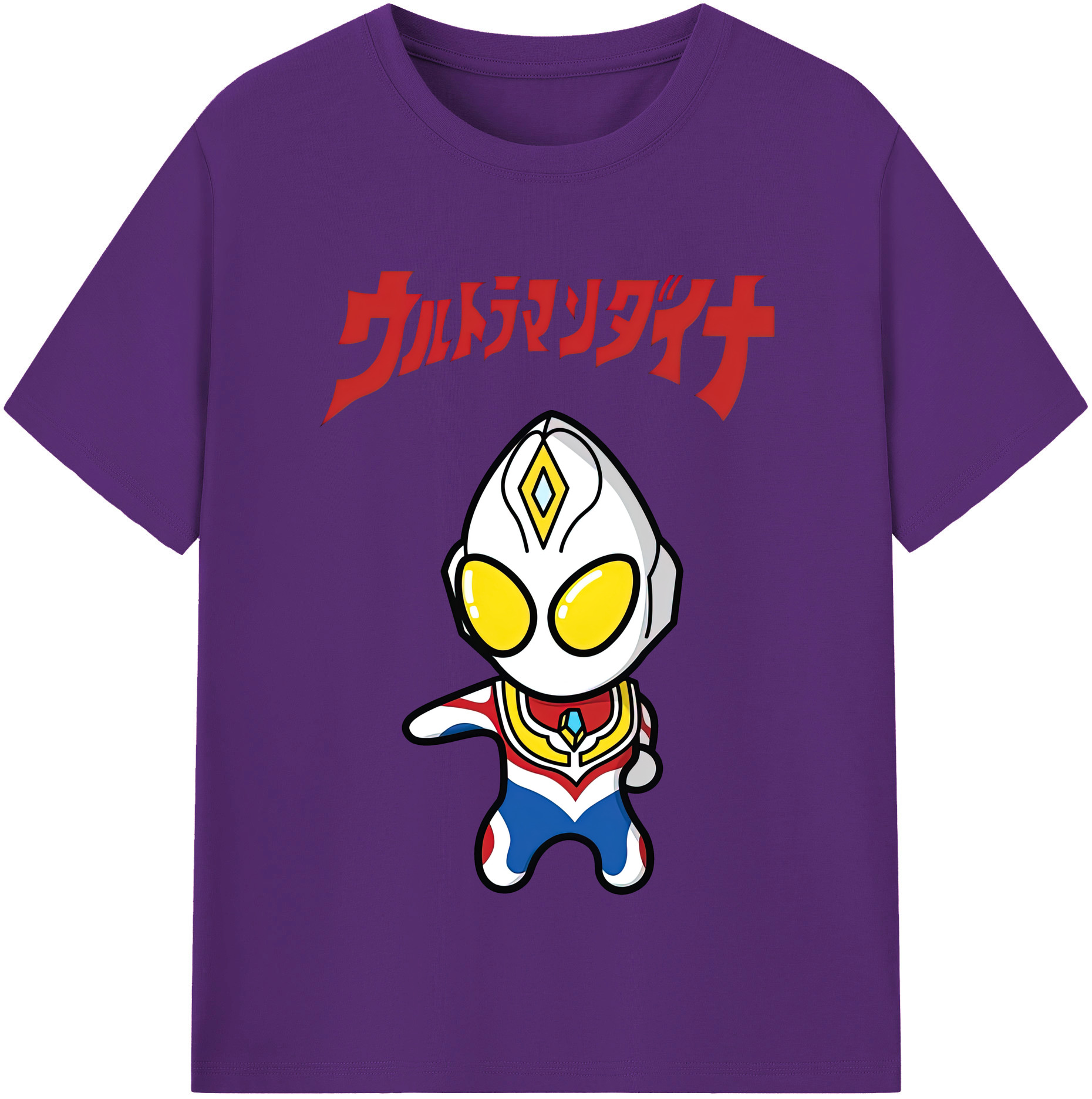 （画像用） ウルトラマン Ultraman 綿100％半袖Tシャツ（フロントプリント）