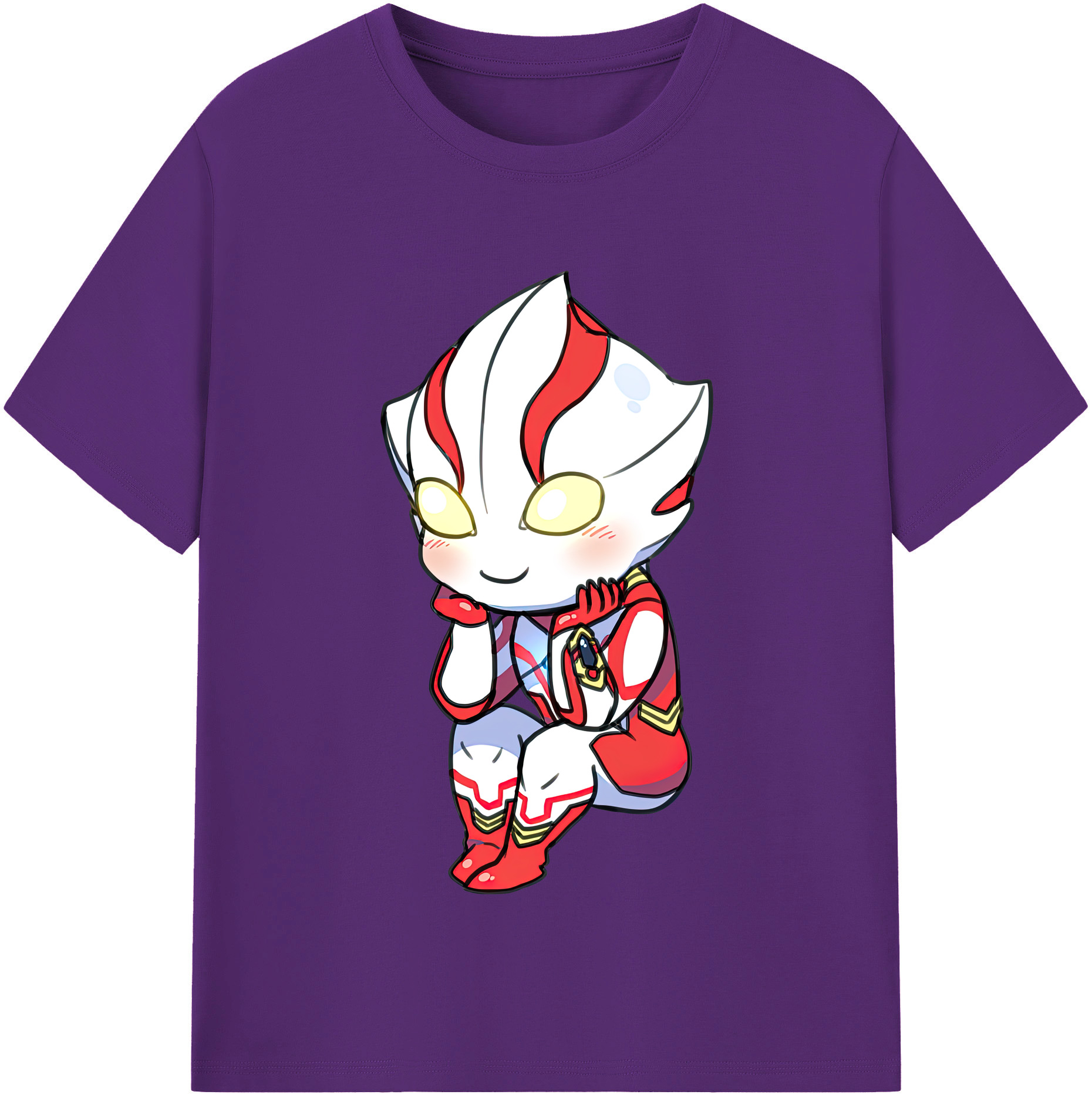（画像用） ウルトラマン Ultraman 綿100％半袖Tシャツ（フロントプリント）