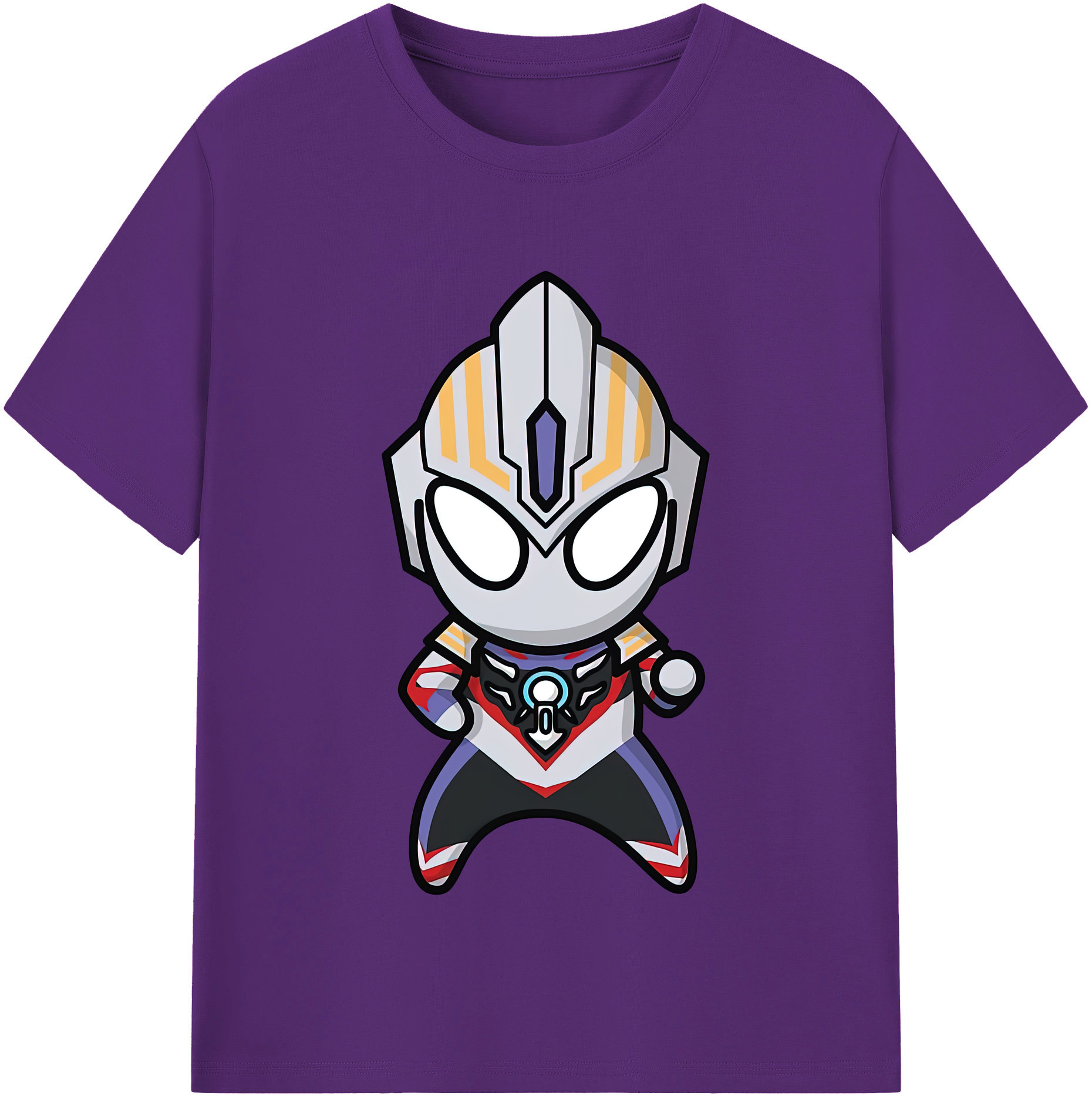 （画像用） ウルトラマン Ultraman 綿100％半袖Tシャツ（フロントプリント）