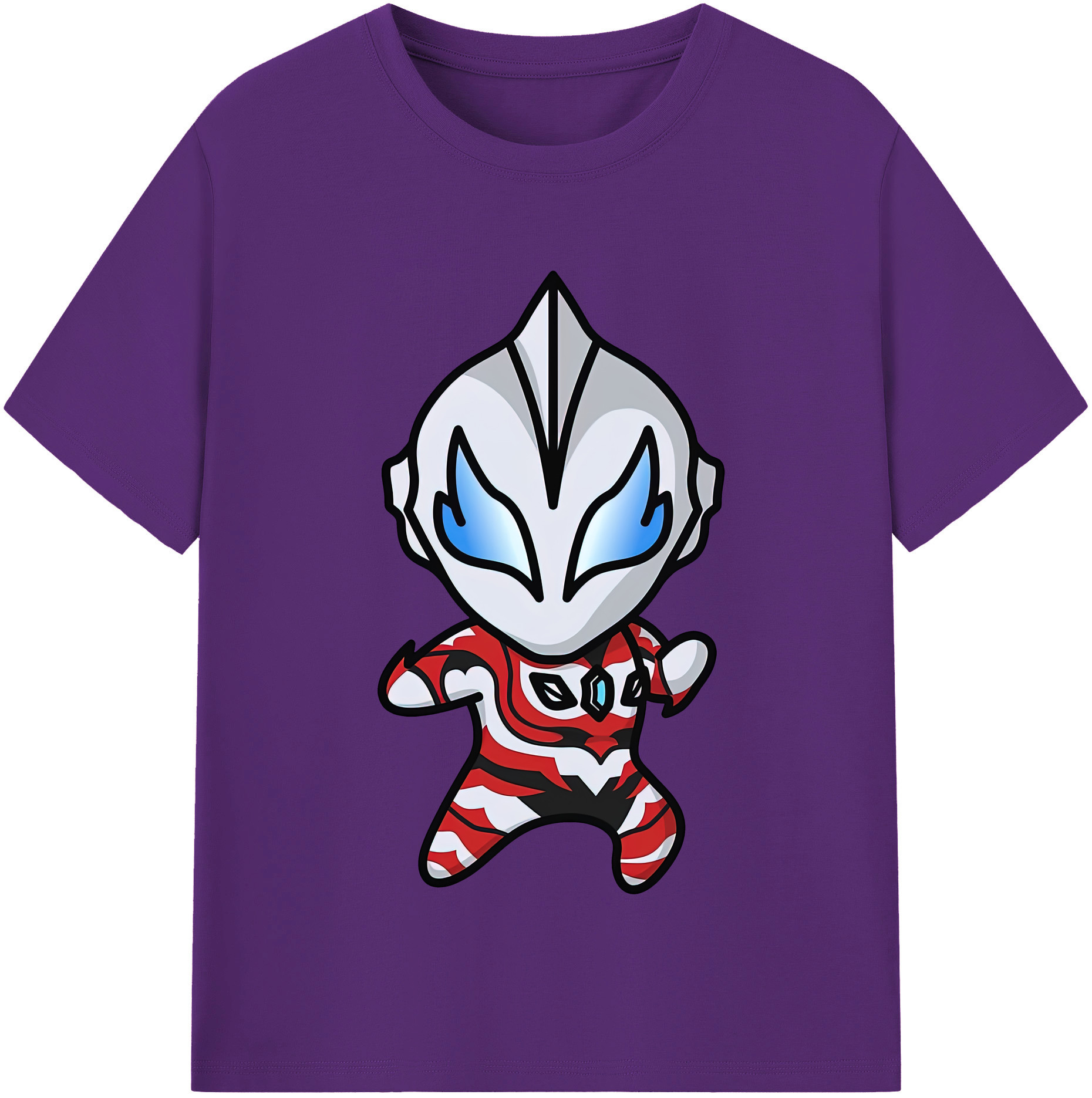 （画像用） ウルトラマン Ultraman 綿100％半袖Tシャツ（フロントプリント）