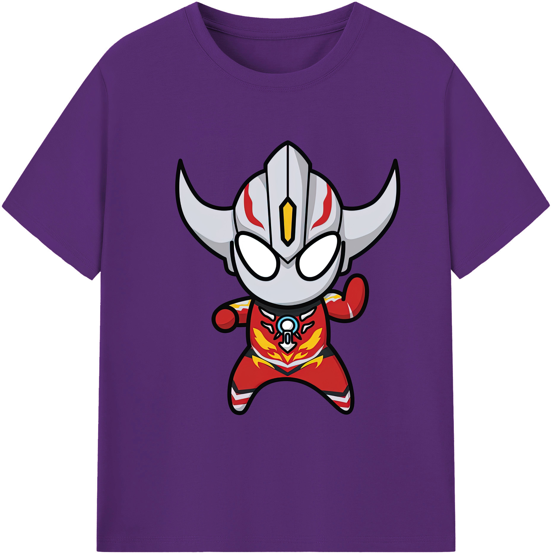 （画像用） ウルトラマン Ultraman 綿100％半袖Tシャツ（フロントプリント）