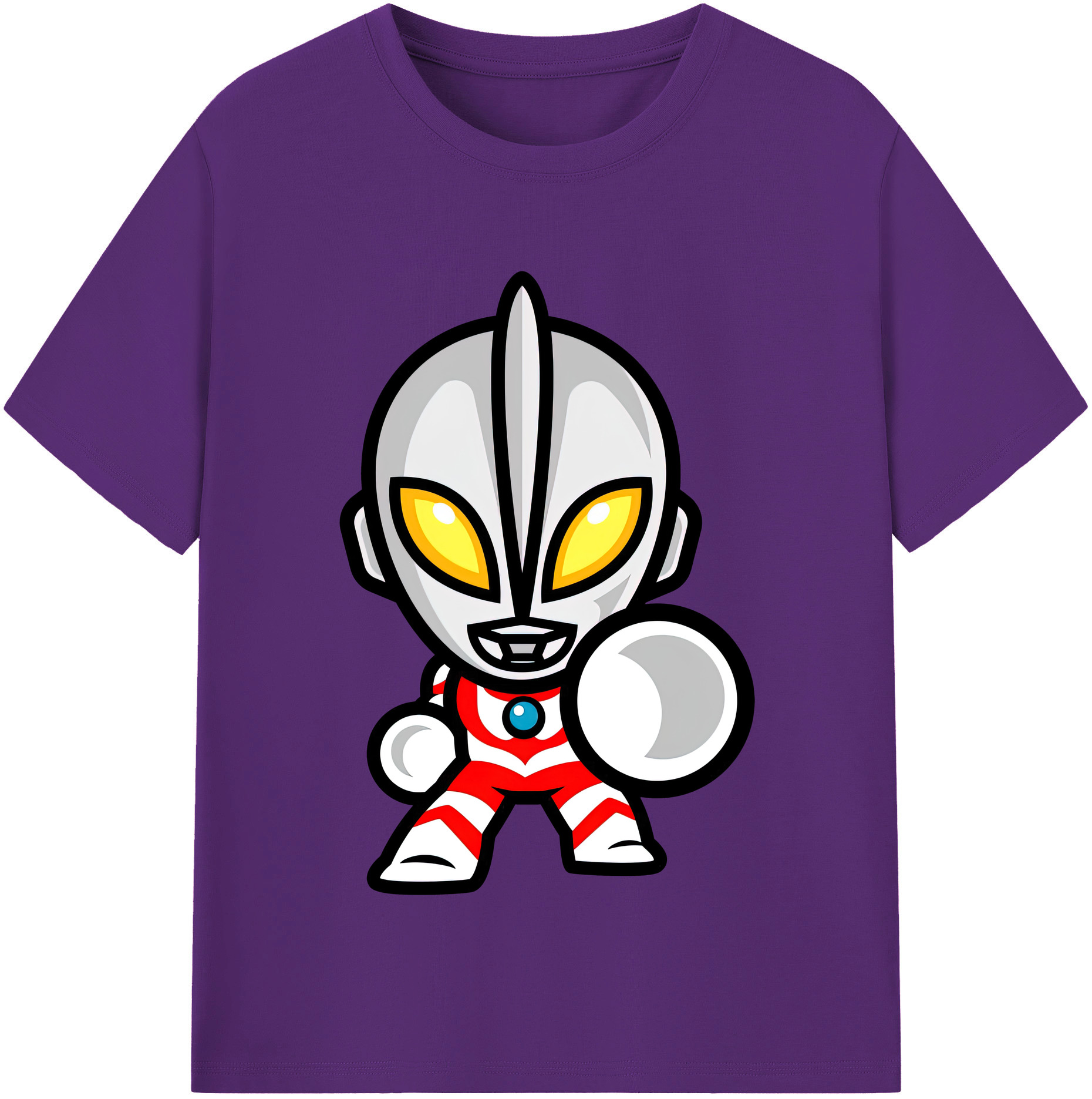 （画像用） ウルトラマン Ultraman 綿100％半袖Tシャツ（フロントプリント）