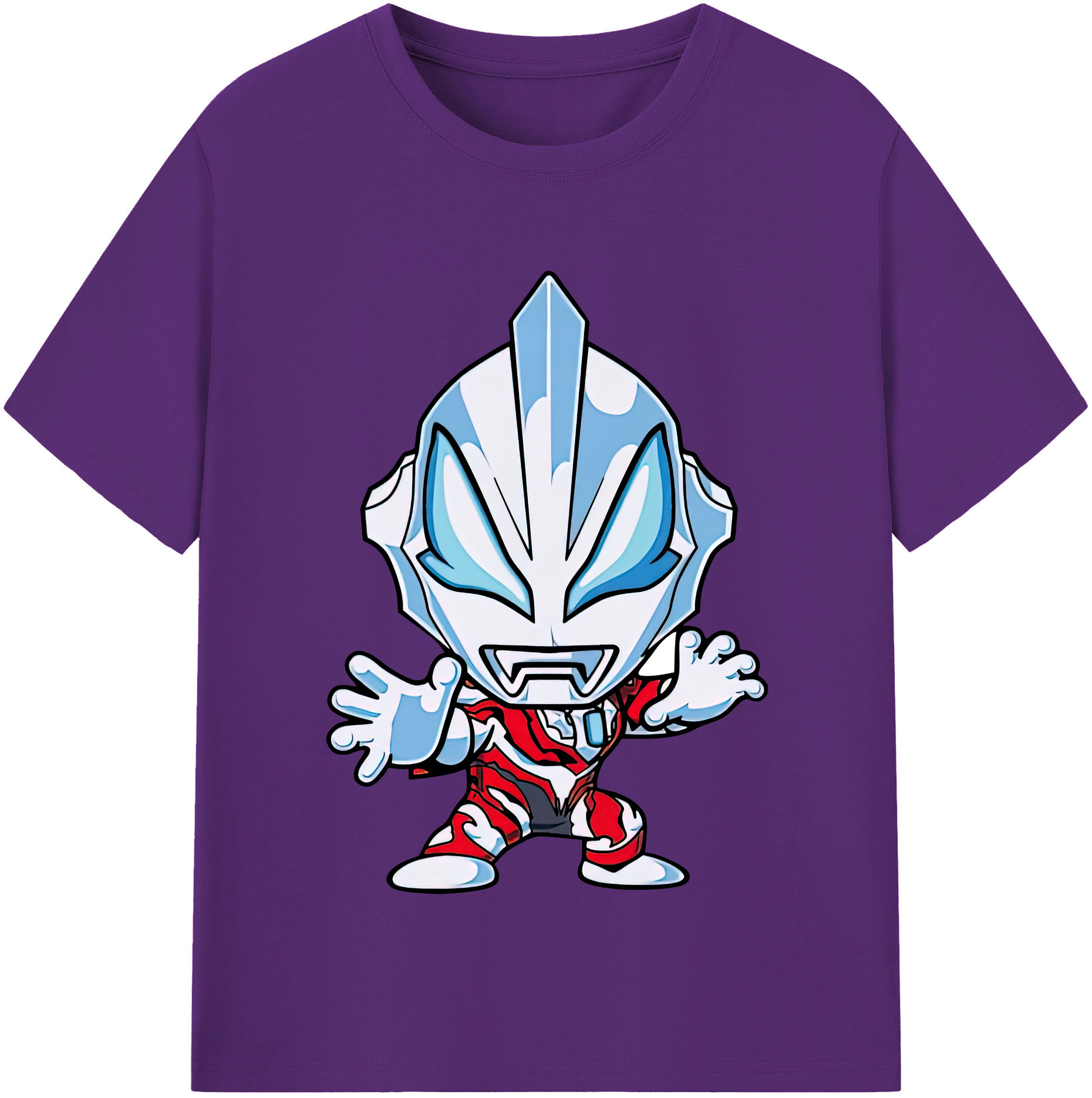 （画像用） ウルトラマン Ultraman 綿100％半袖Tシャツ（フロントプリント）