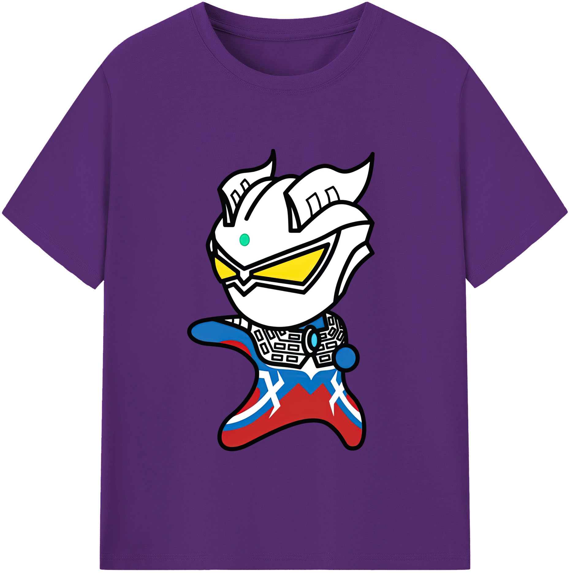 （画像用） ウルトラマン Ultraman 綿100％半袖Tシャツ（フロントプリント）