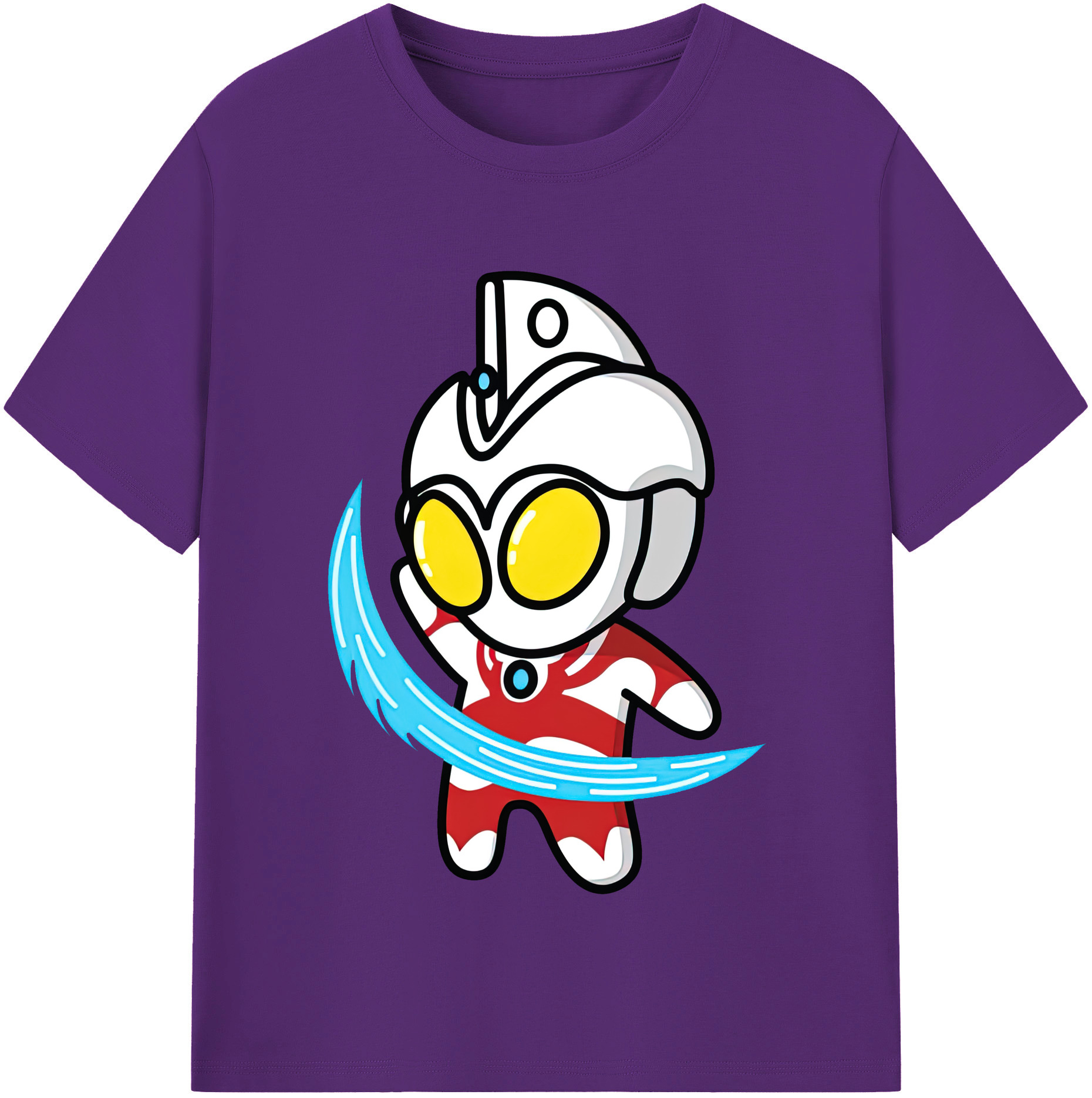 （画像用） ウルトラマン Ultraman 綿100％半袖Tシャツ（フロントプリント）