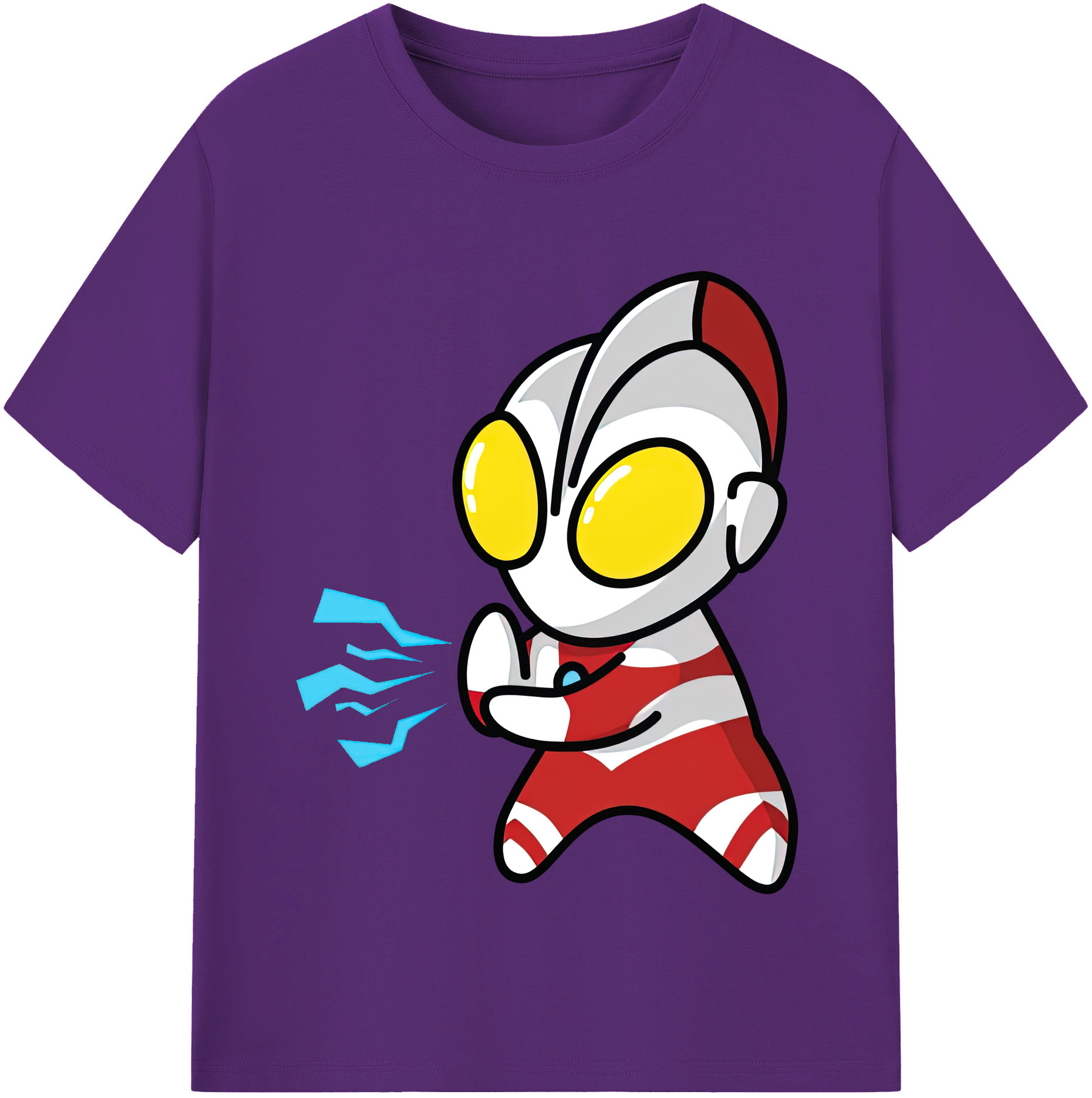 （画像用） ウルトラマン Ultraman 綿100％半袖Tシャツ（フロントプリント）