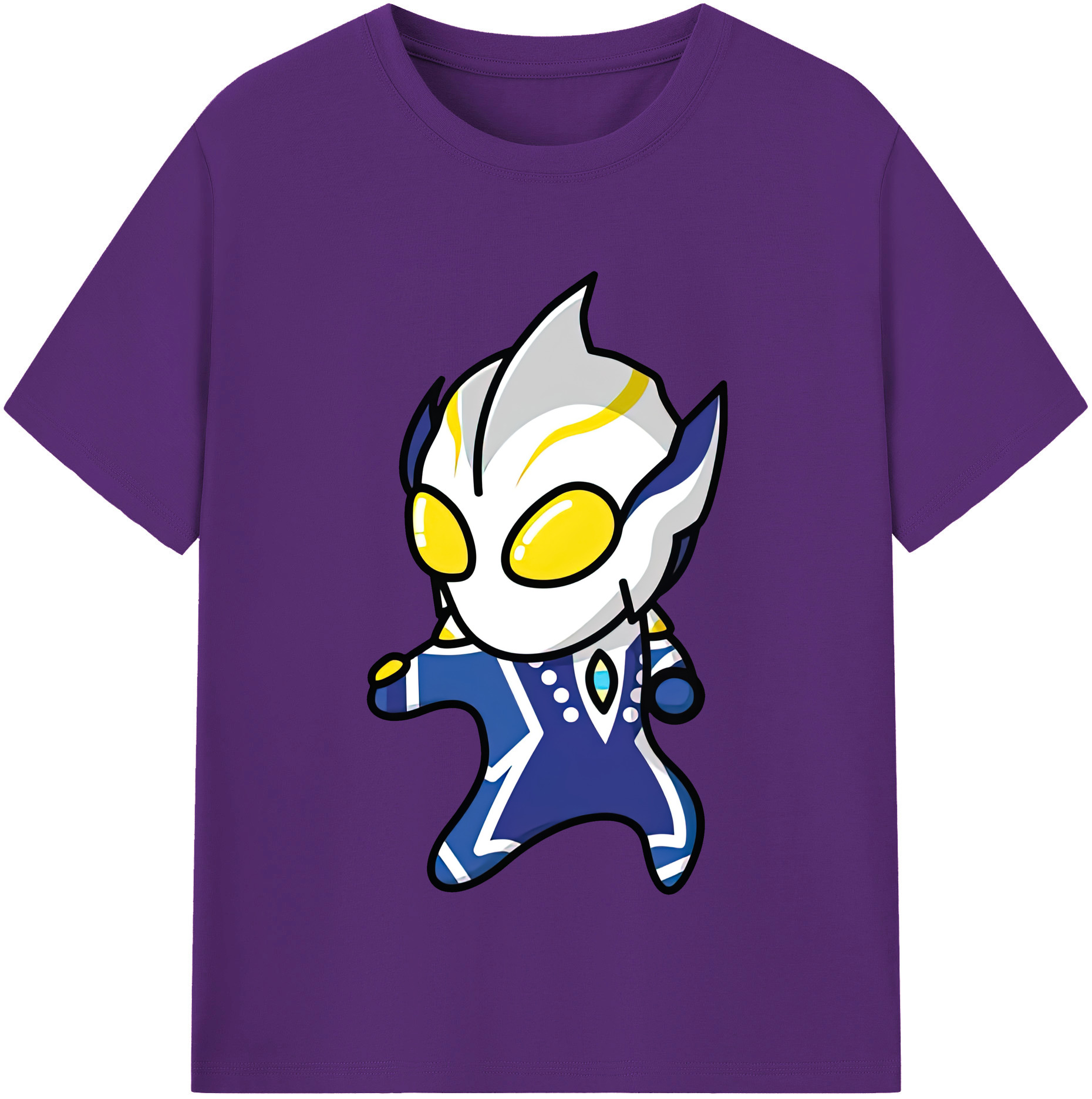 （画像用） ウルトラマン Ultraman 綿100％半袖Tシャツ（フロントプリント）