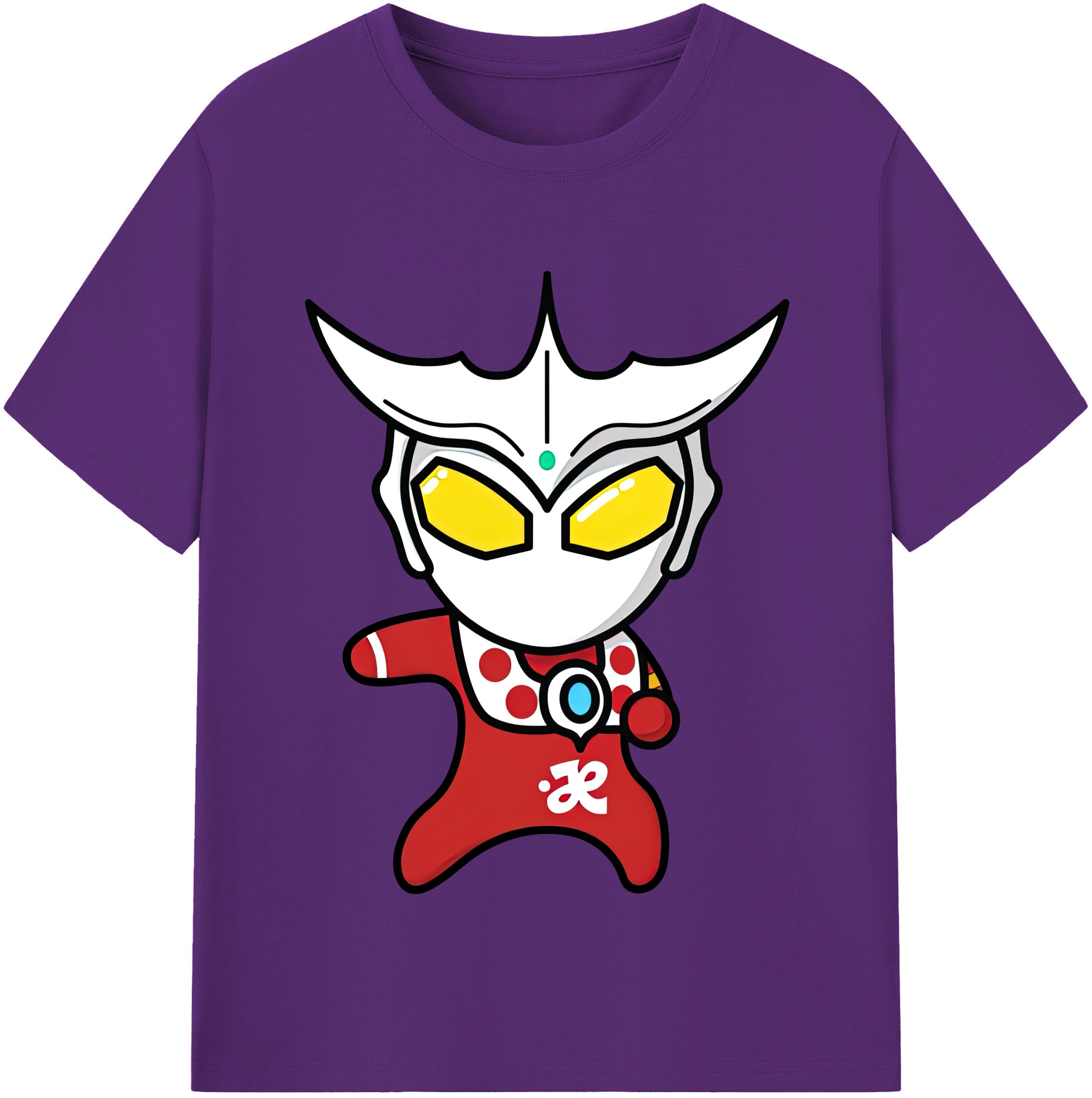 （画像用） ウルトラマン Ultraman 綿100％半袖Tシャツ（フロントプリント）