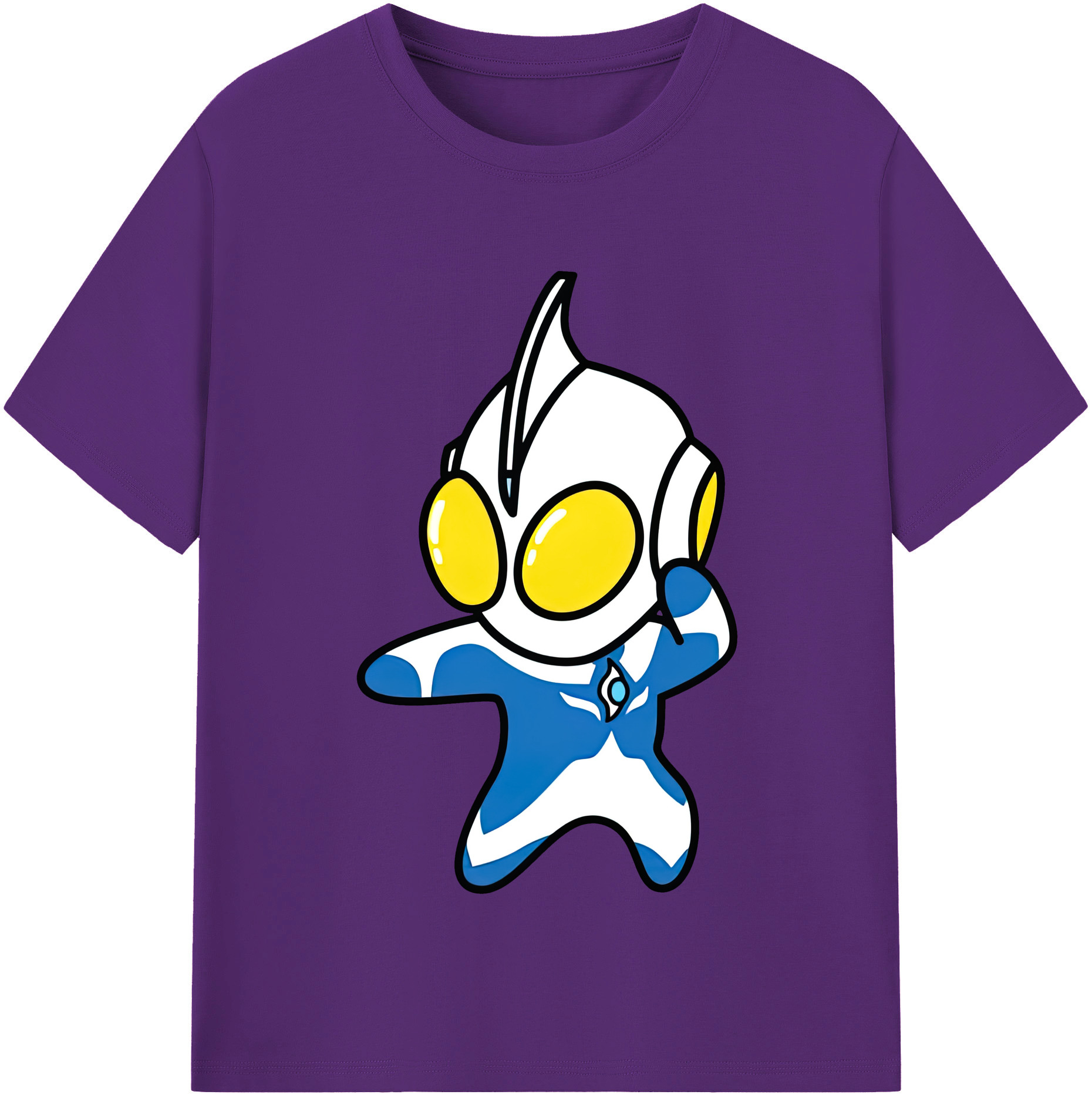 （画像用） ウルトラマン Ultraman 綿100％半袖Tシャツ（フロントプリント）
