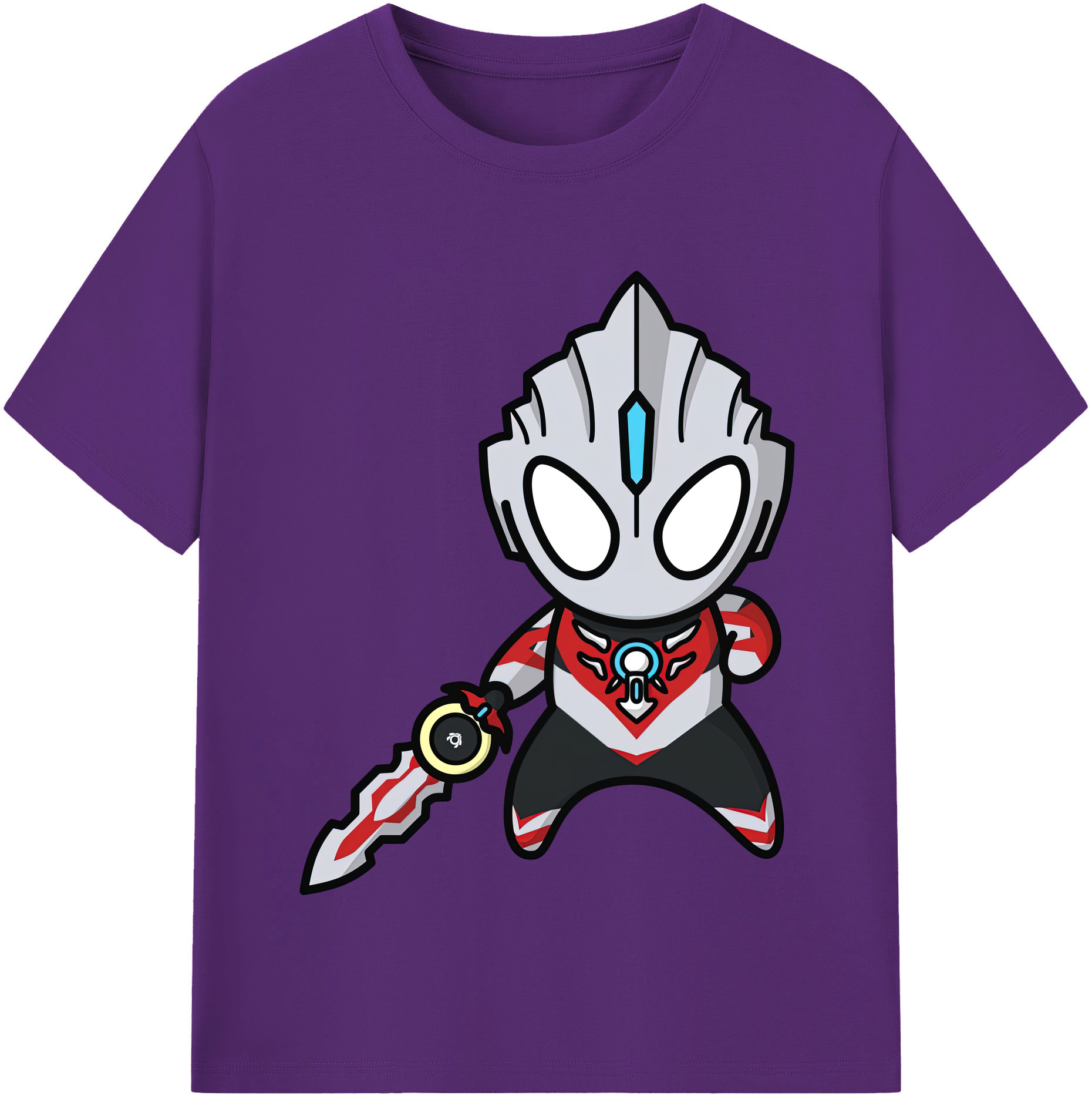 （画像用） ウルトラマン Ultraman 綿100％半袖Tシャツ（フロントプリント）