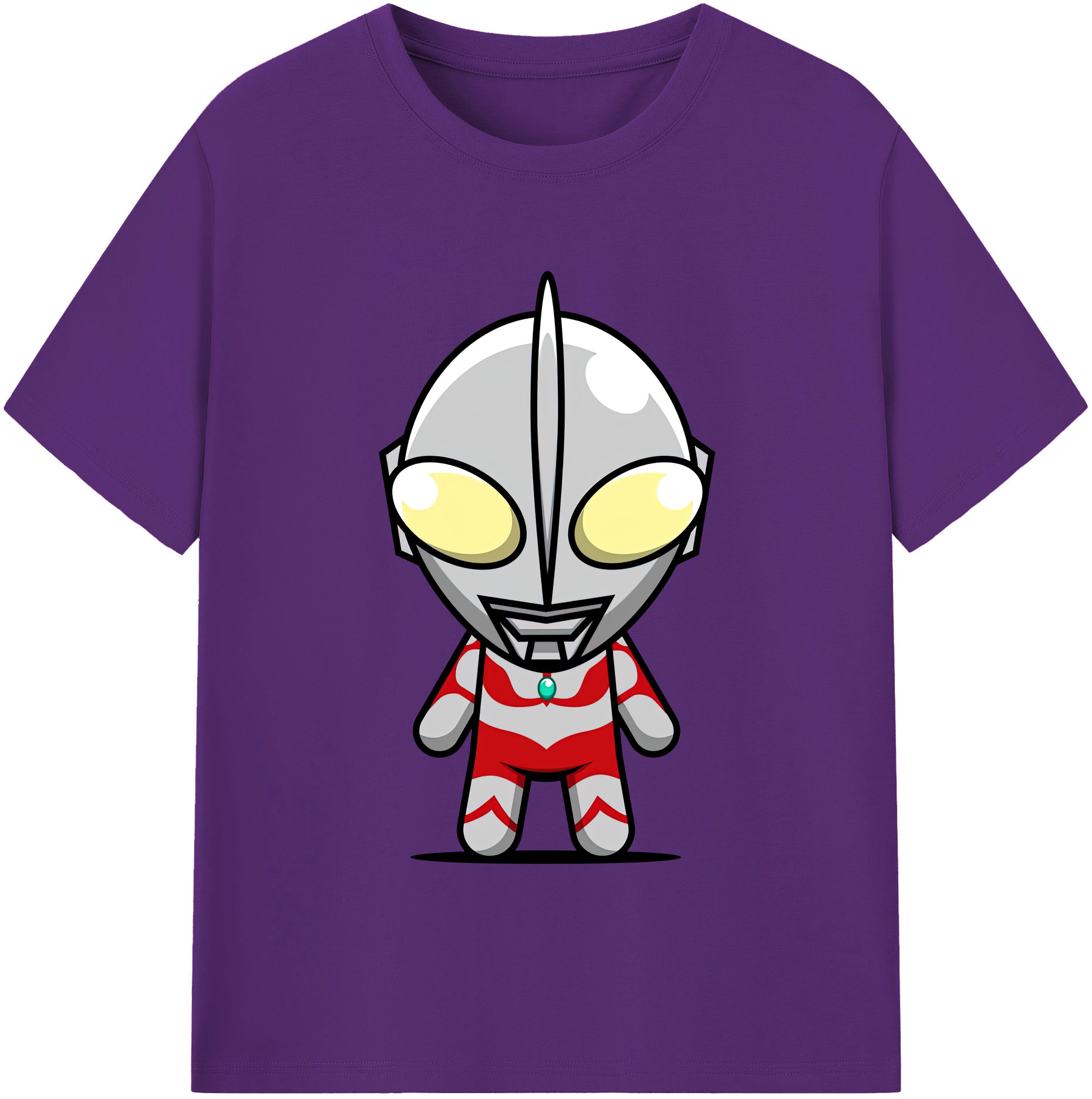 （画像用） ウルトラマン Ultraman 綿100％半袖Tシャツ（フロントプリント）