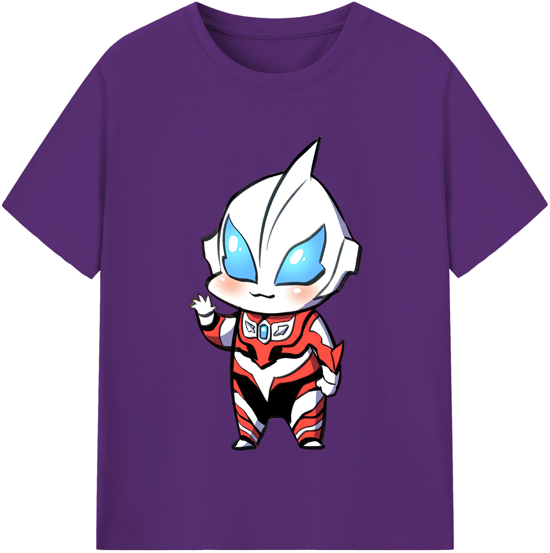 （画像用） ウルトラマン Ultraman 綿100％半袖Tシャツ（フロントプリント）