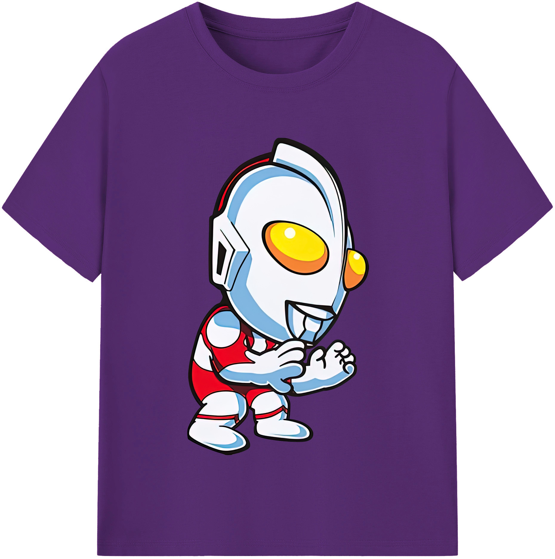 （画像用） ウルトラマン Ultraman 綿100％半袖Tシャツ（フロントプリント）