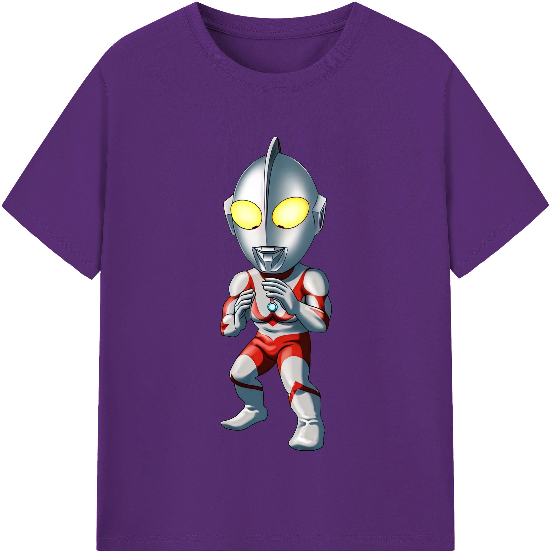 （画像用） ウルトラマン Ultraman 綿100％半袖Tシャツ（フロントプリント）