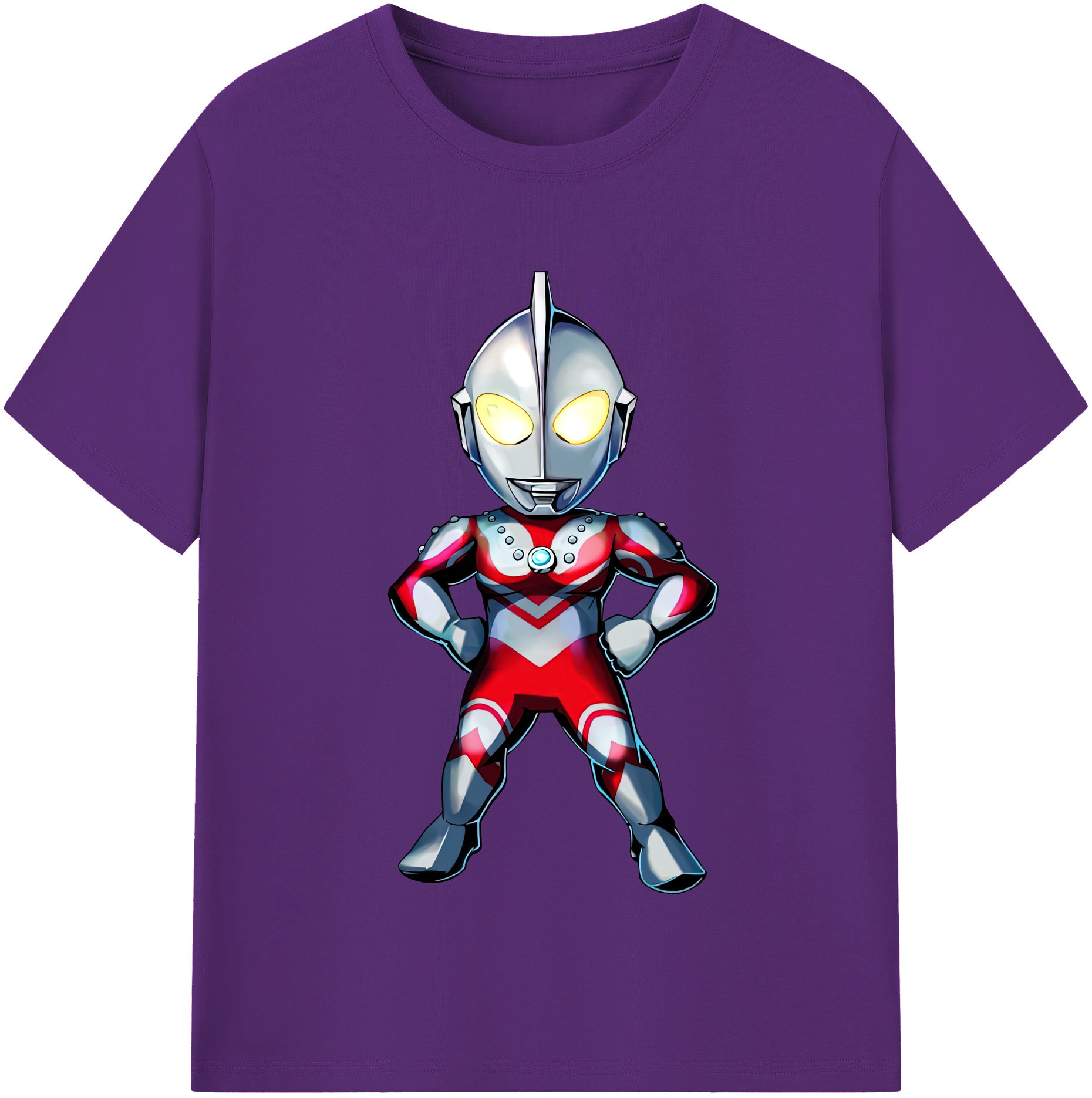 （画像用） ウルトラマン Ultraman 綿100％半袖Tシャツ（フロントプリント）