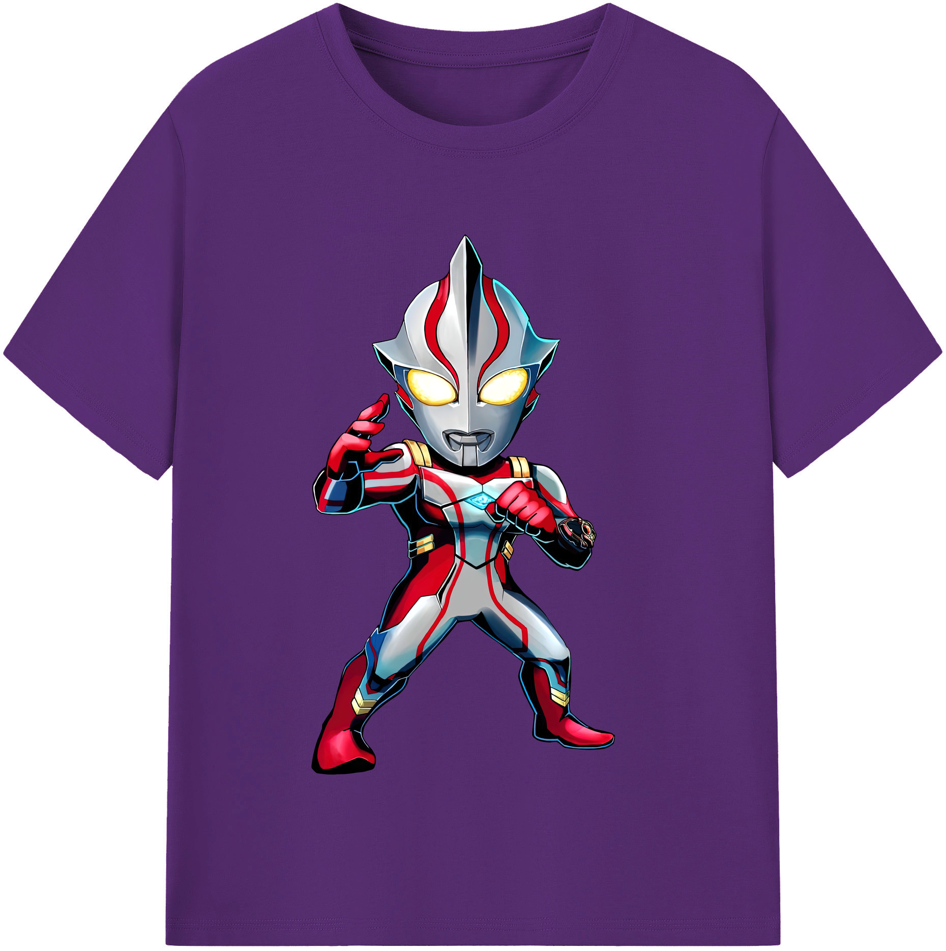 （画像用） ウルトラマン Ultraman 綿100％半袖Tシャツ（フロントプリント）