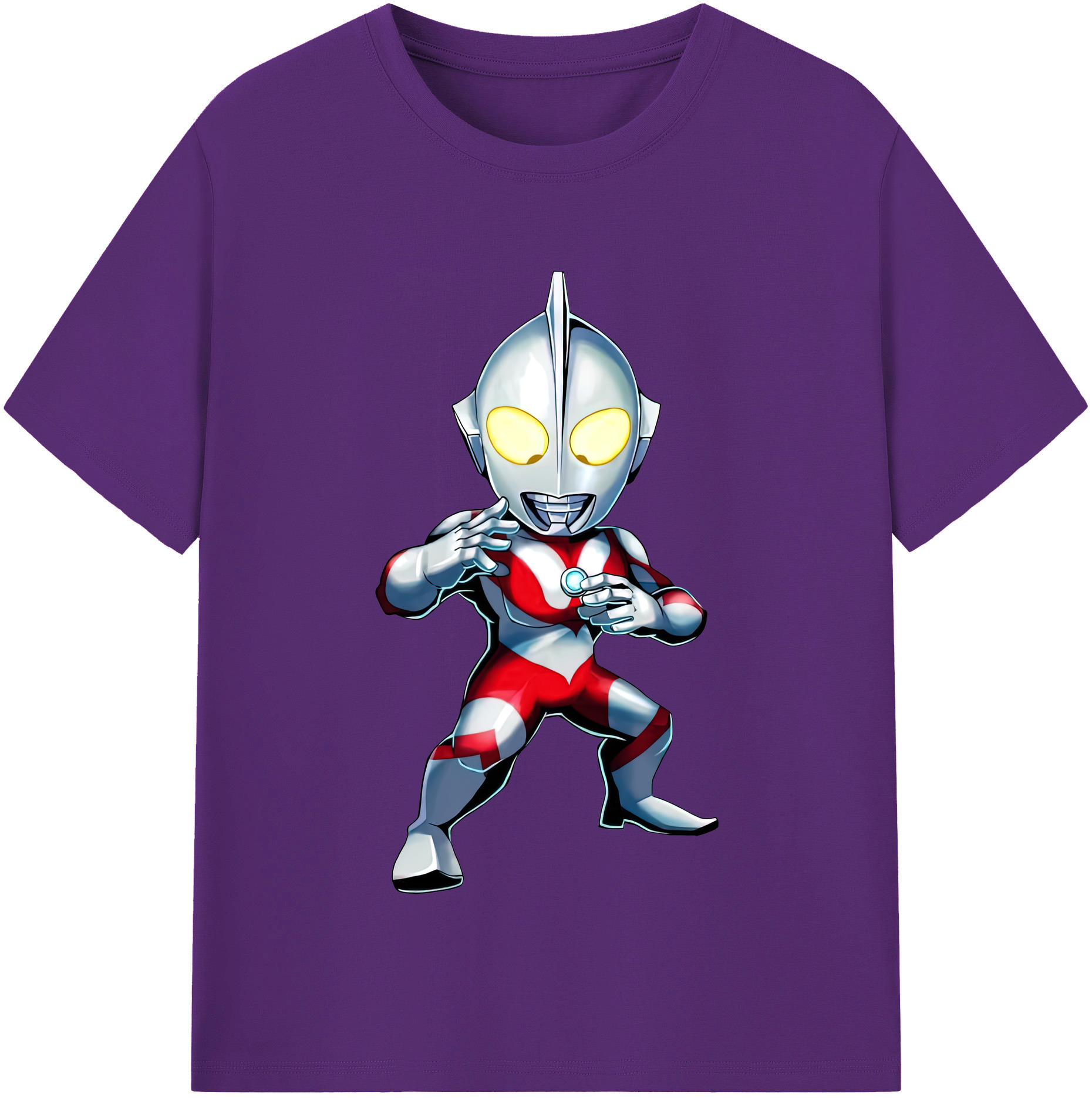 （画像用） ウルトラマン Ultraman 綿100％半袖Tシャツ（フロントプリント）