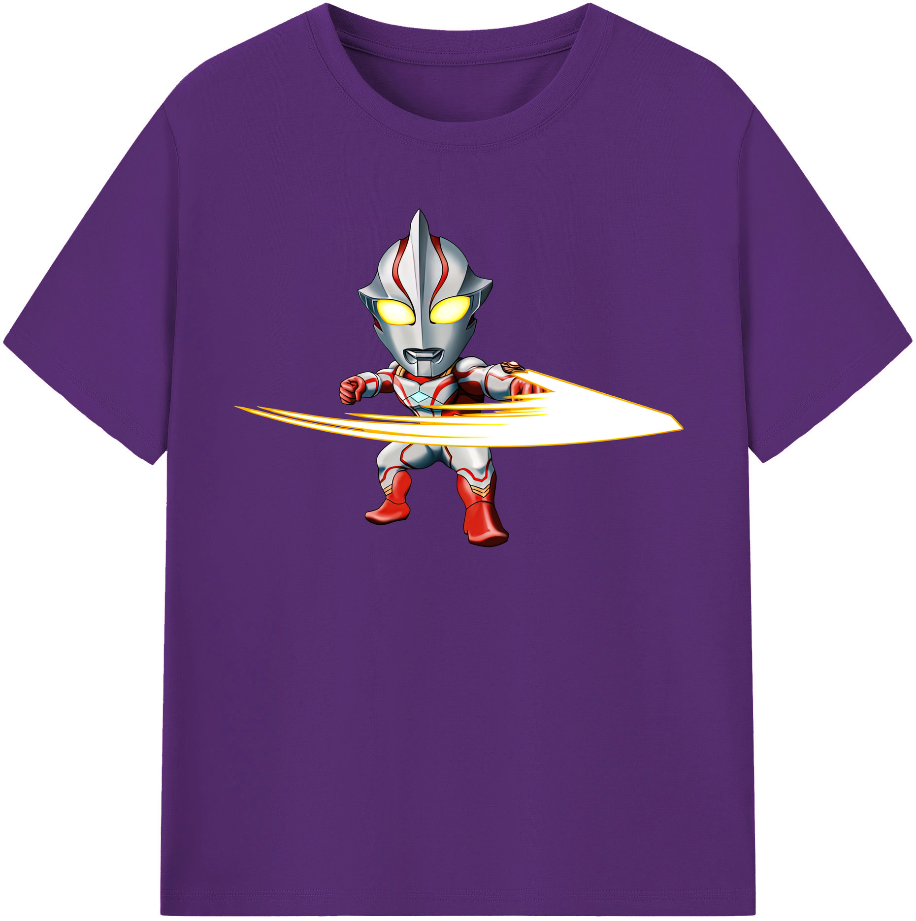 （画像用） ウルトラマン Ultraman 綿100％半袖Tシャツ（フロントプリント）
